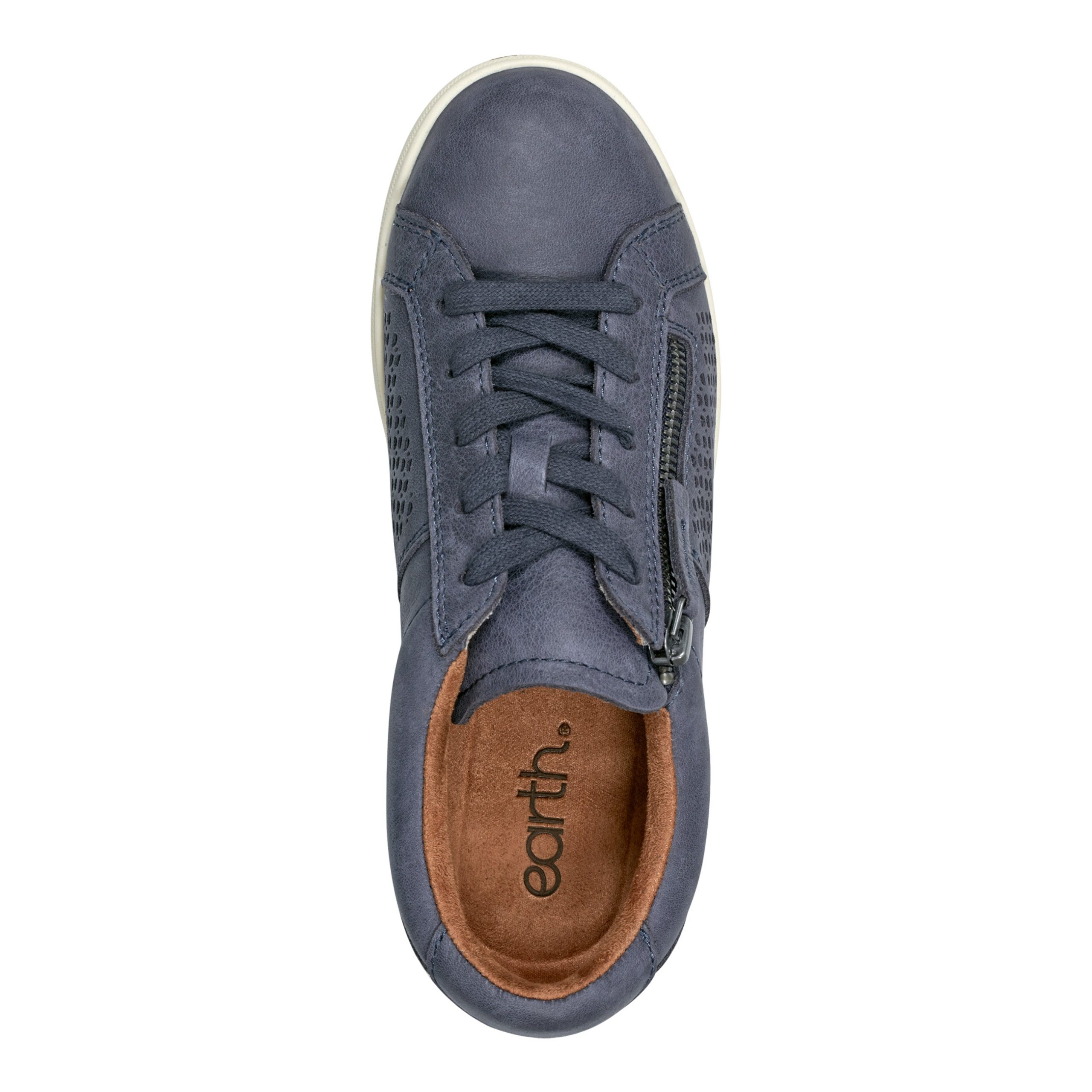 Netta Round Toe Casual Lace-up Sneakers - Image 5