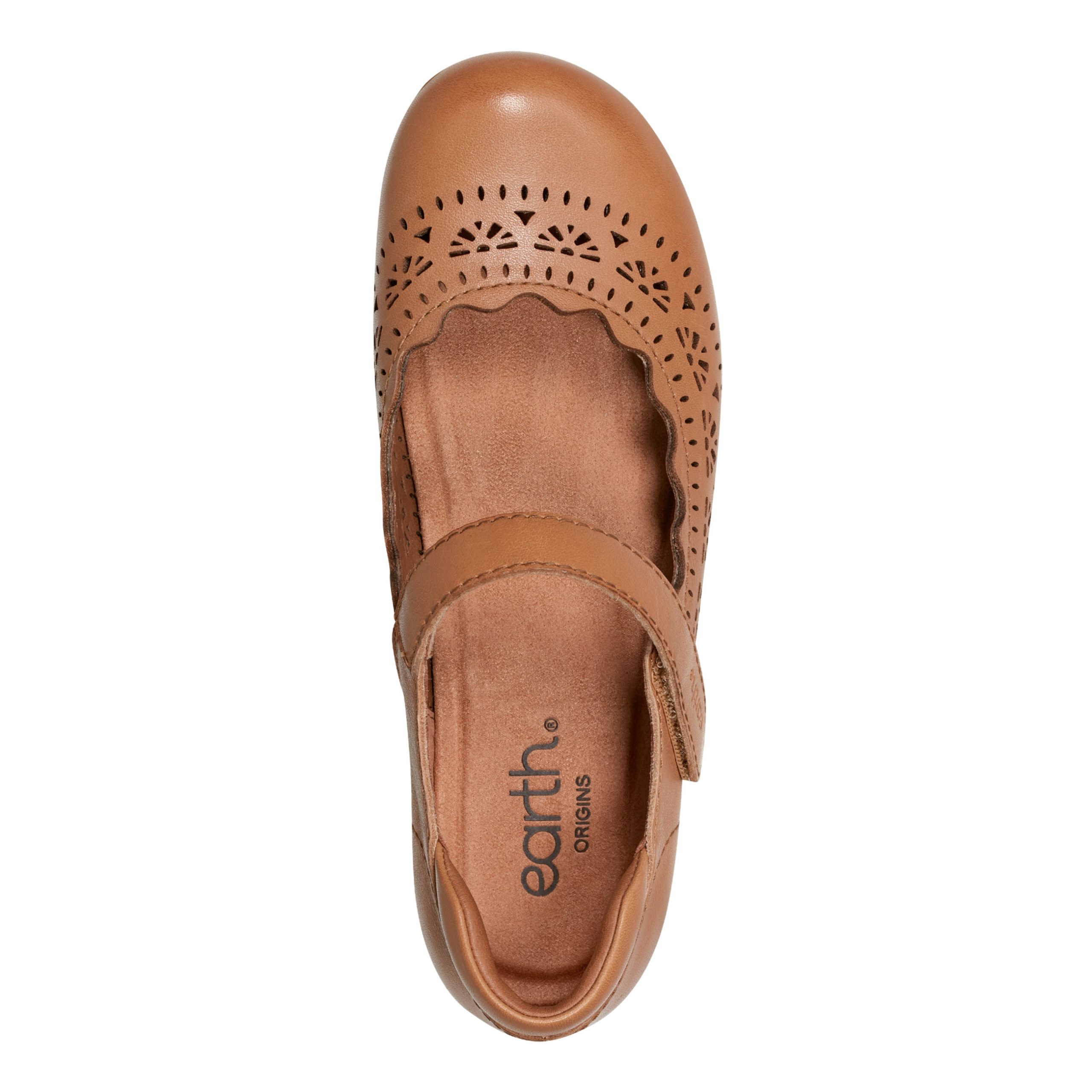 Brady Round Toe Adjustable Strap Casual Flats - Image 5