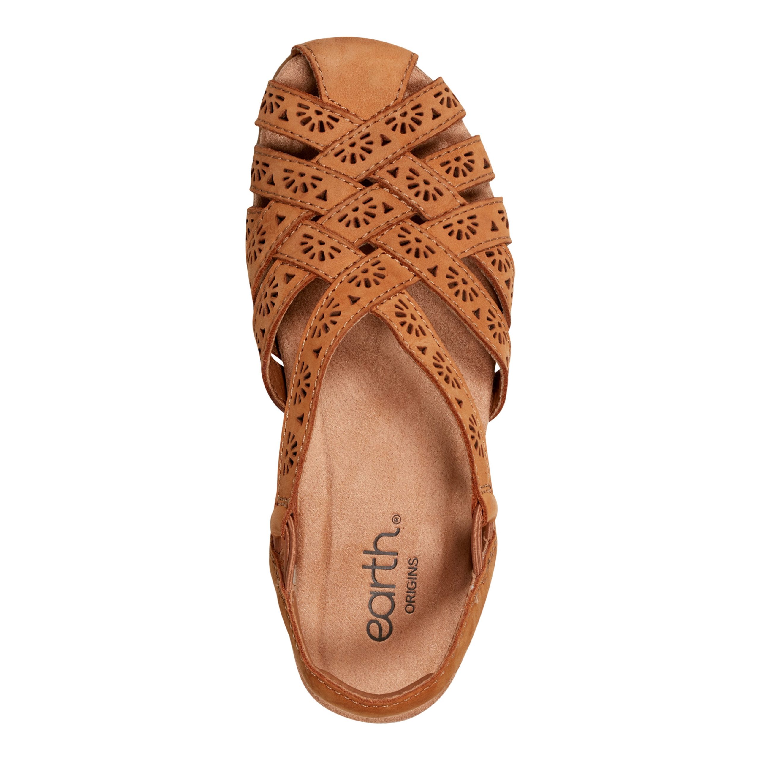 Briel Round Toe Casual Slingback Flat Sandals - Image 5