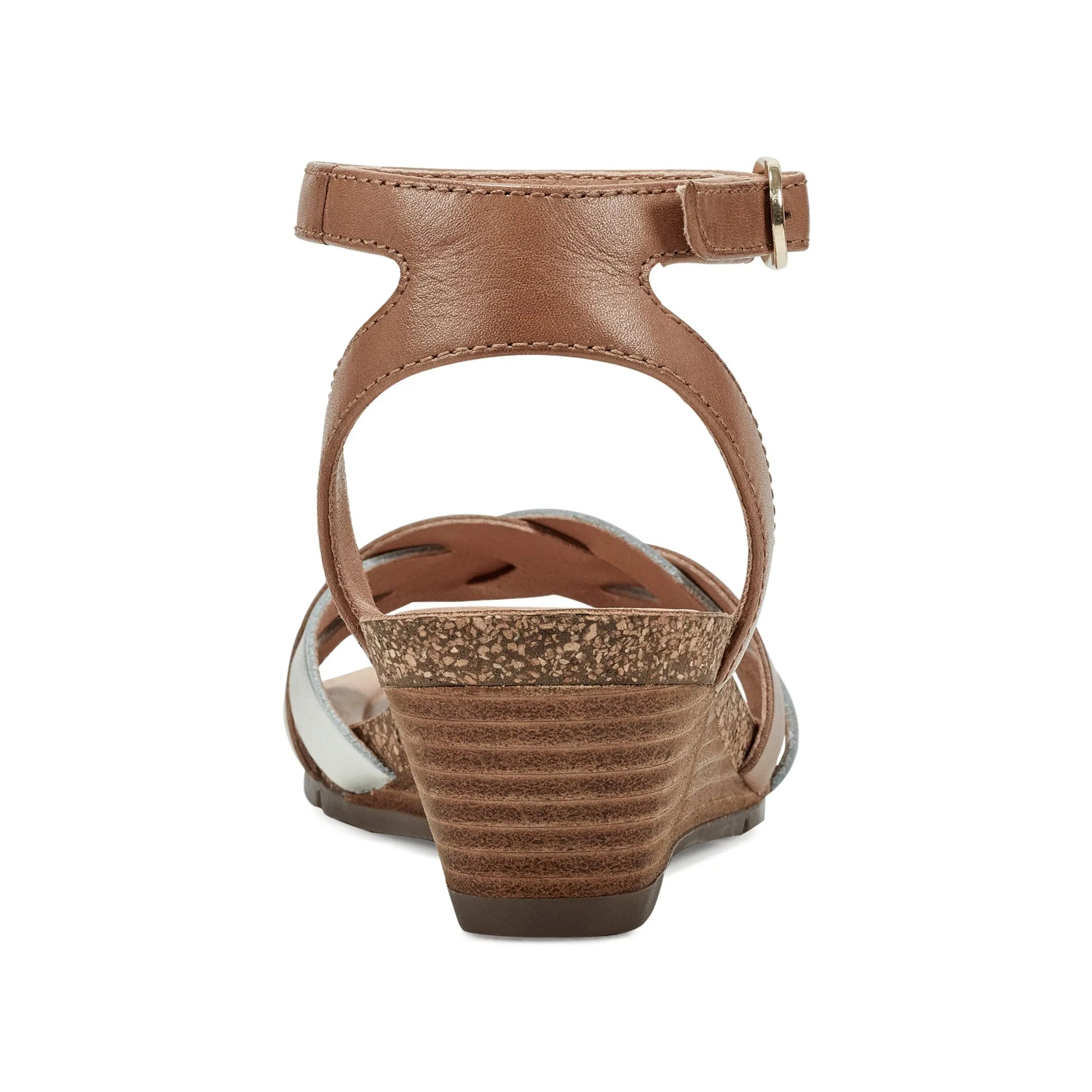 Herly Woven Strappy Stacked Heel Dress Sandals - Image 4