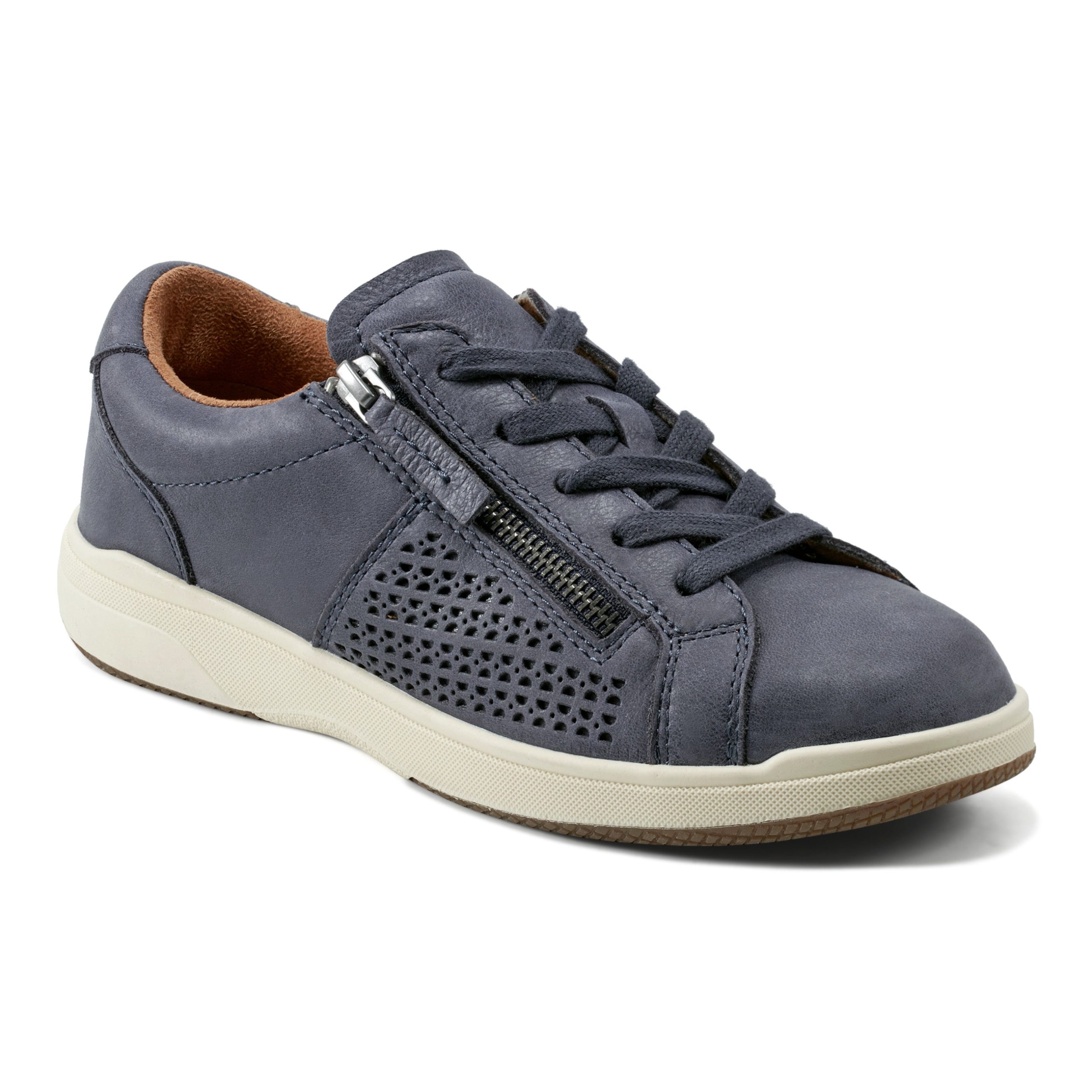 Netta Round Toe Casual Lace-up Sneakers - Image 2