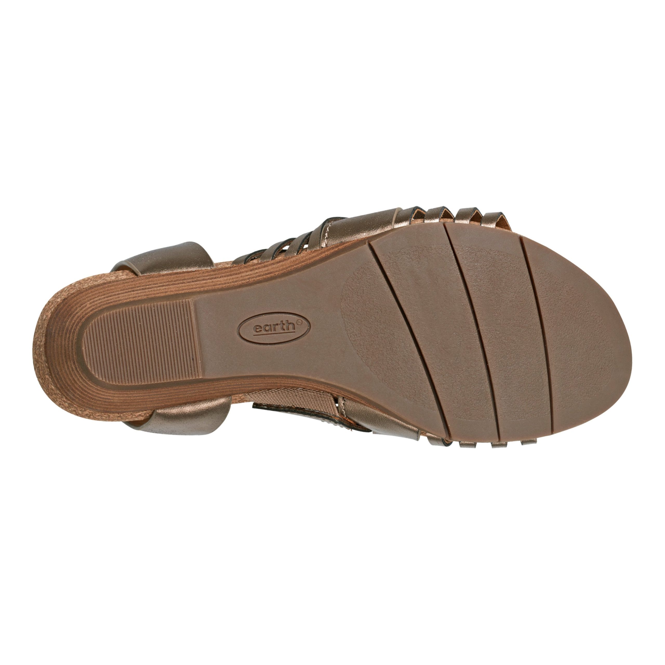 Hattie Round Toe Strappy Wedge Sandals - Image 7