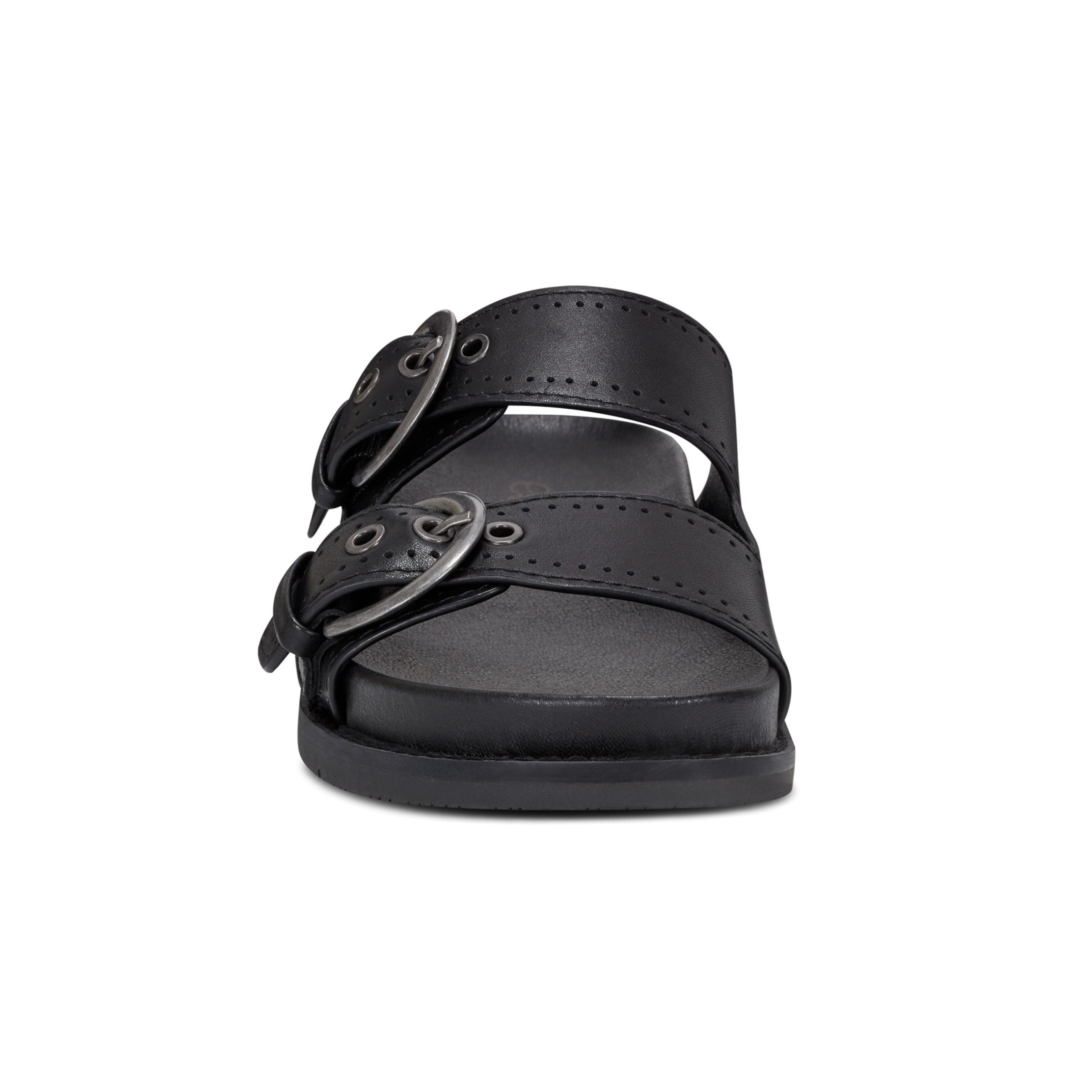 Francii Round Toe Casual Slip-on Flat Sandals - Image 3