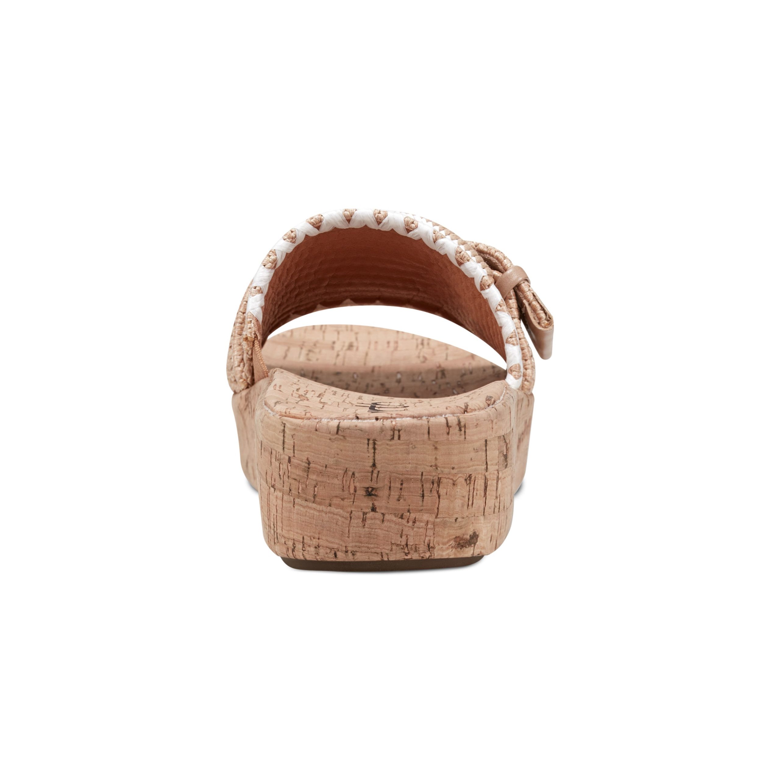 Samsy Casual Slip-on Wedge Platform Sandals - Image 4