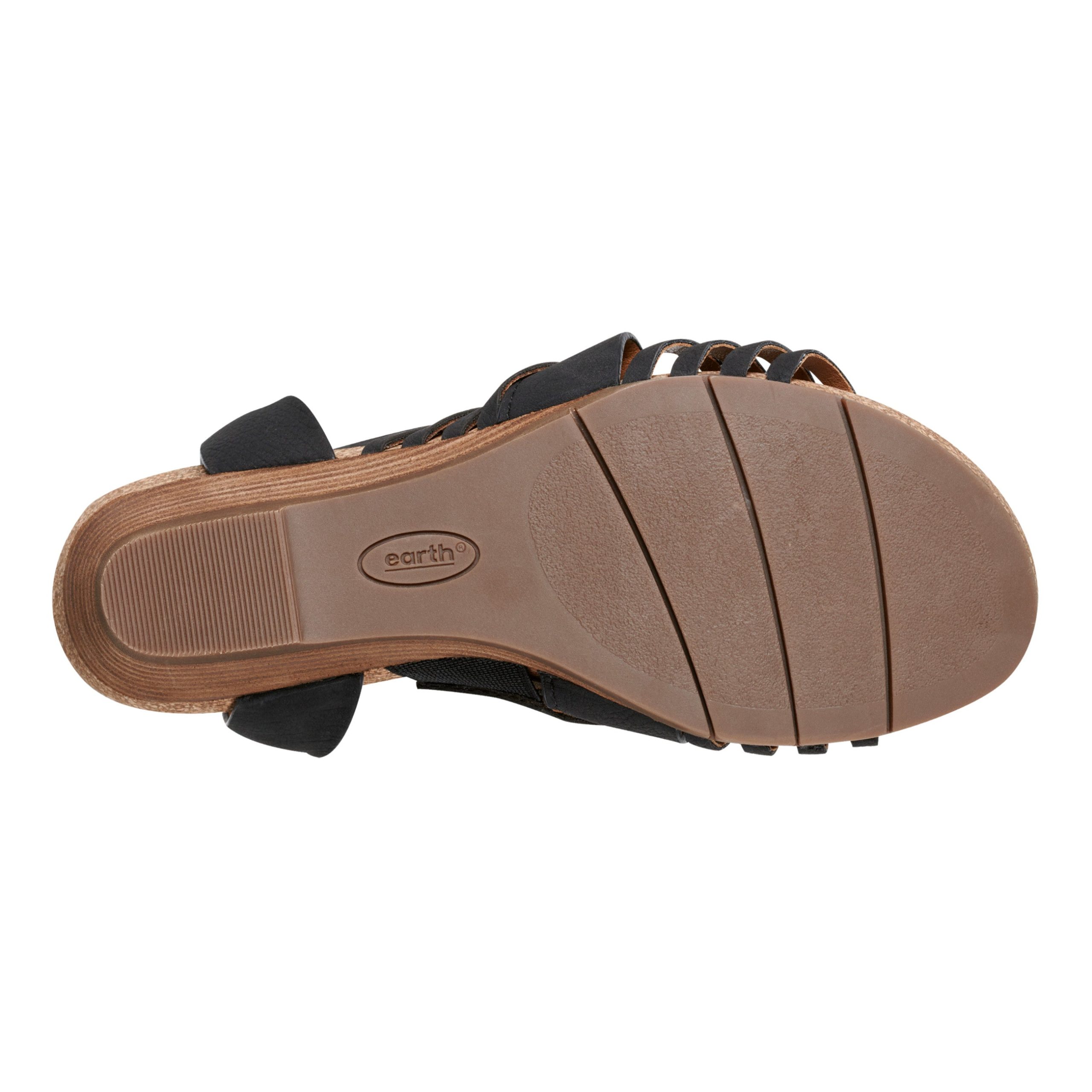 Hattie Round Toe Strappy Wedge Sandals - Image 7