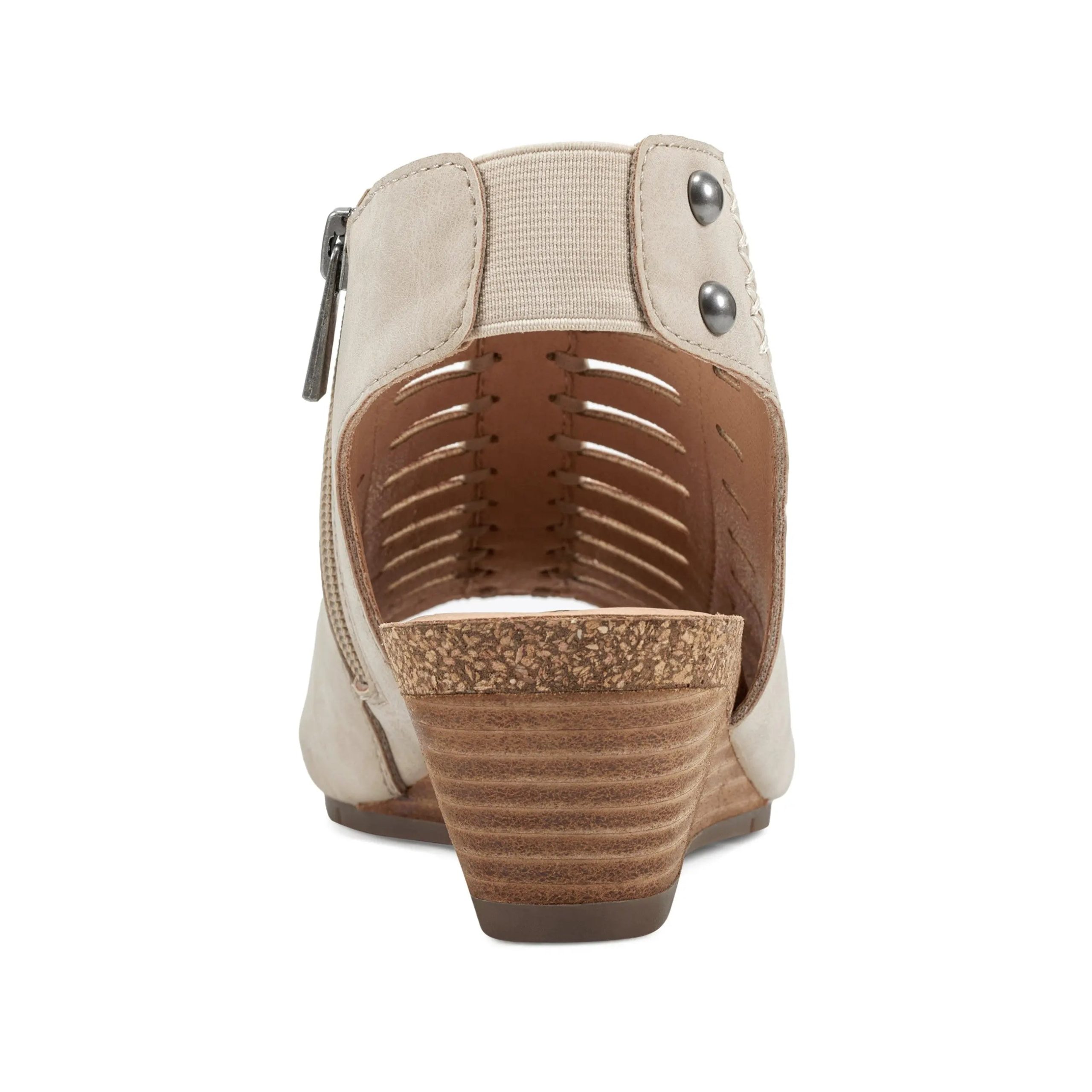 Hana Round Toe Laser Cut Dress Sandals - Image 4