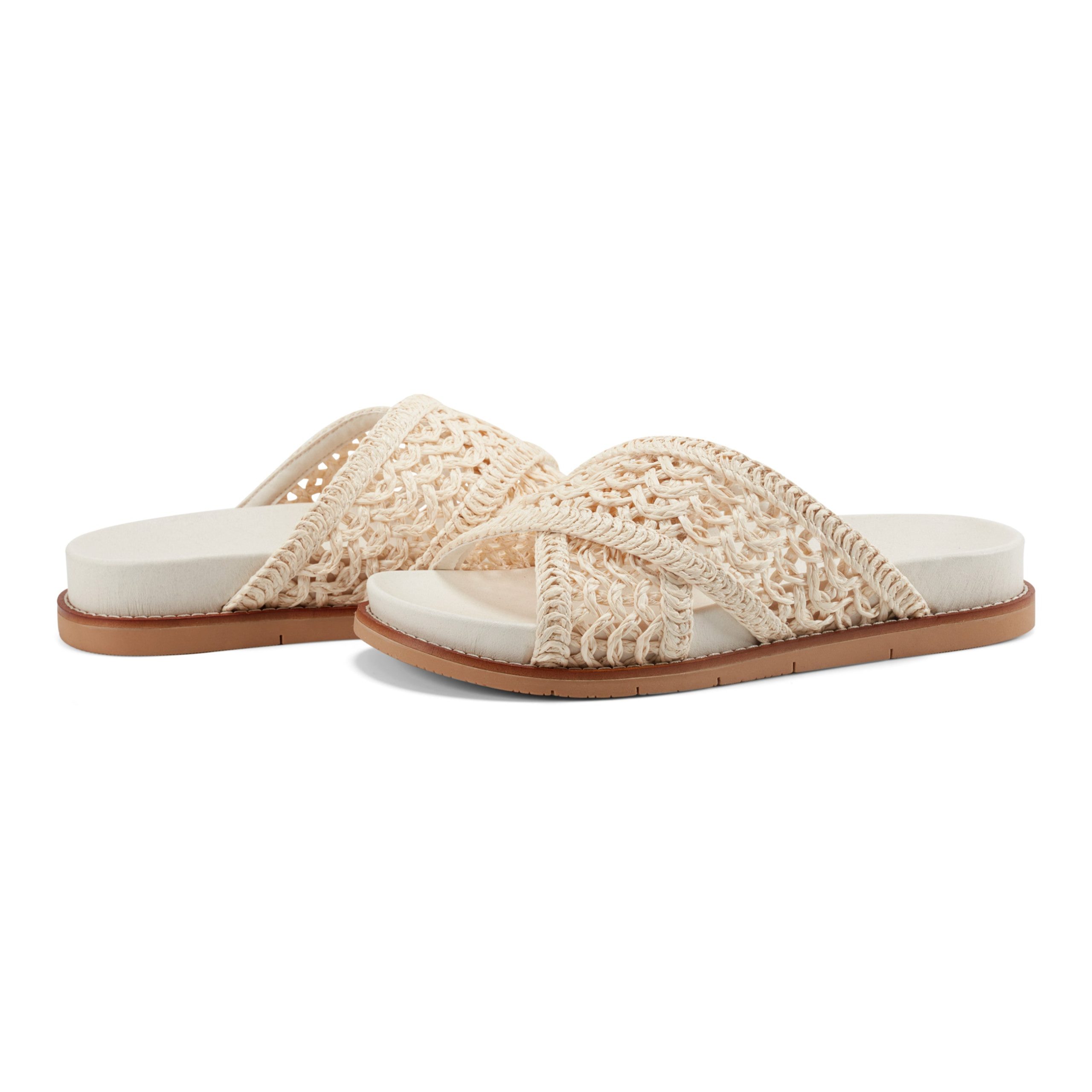 Flurry Round Toe Slip-on Flat Casual Sandals - Image 8