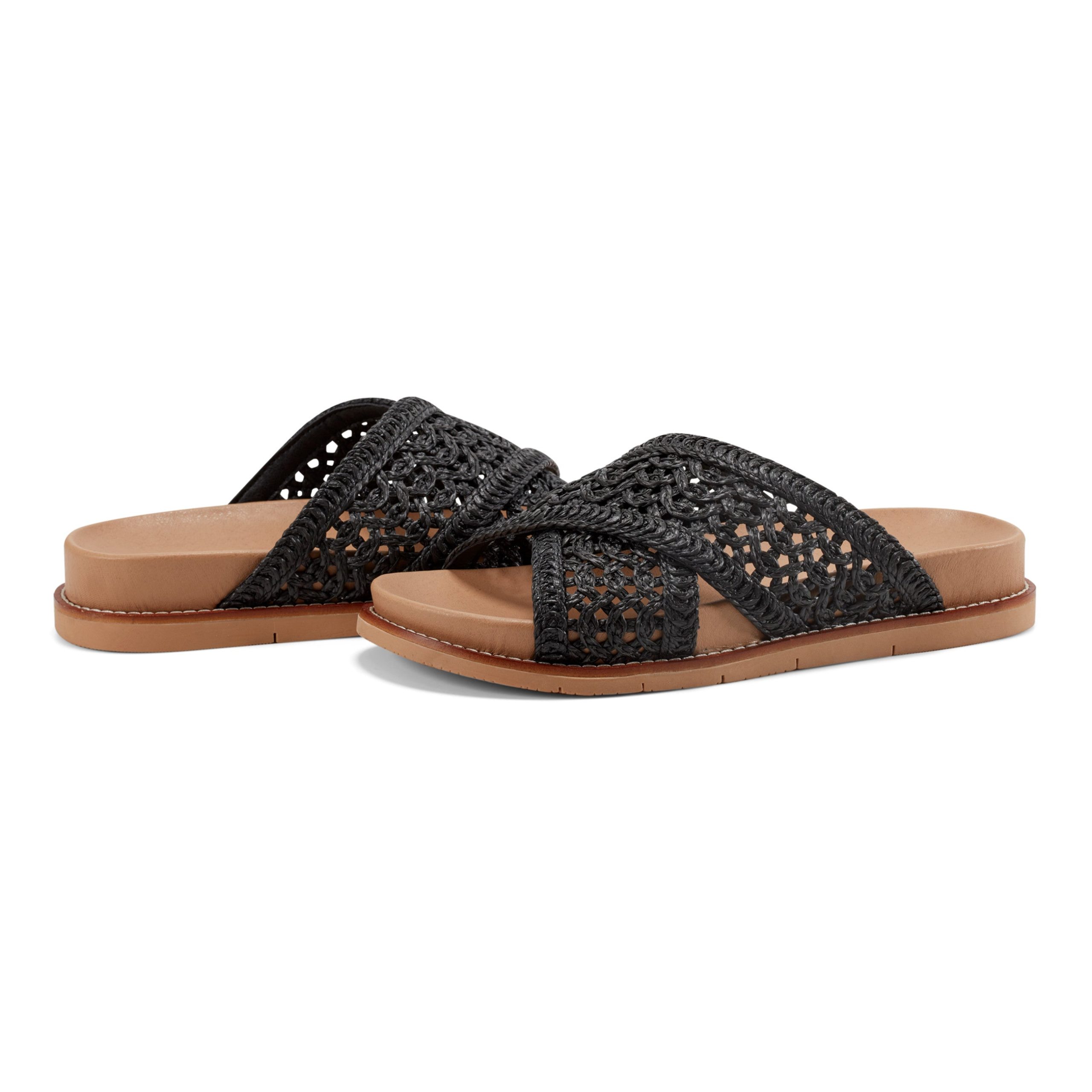 Flurry Round Toe Slip-on Flat Casual Sandals - Image 8