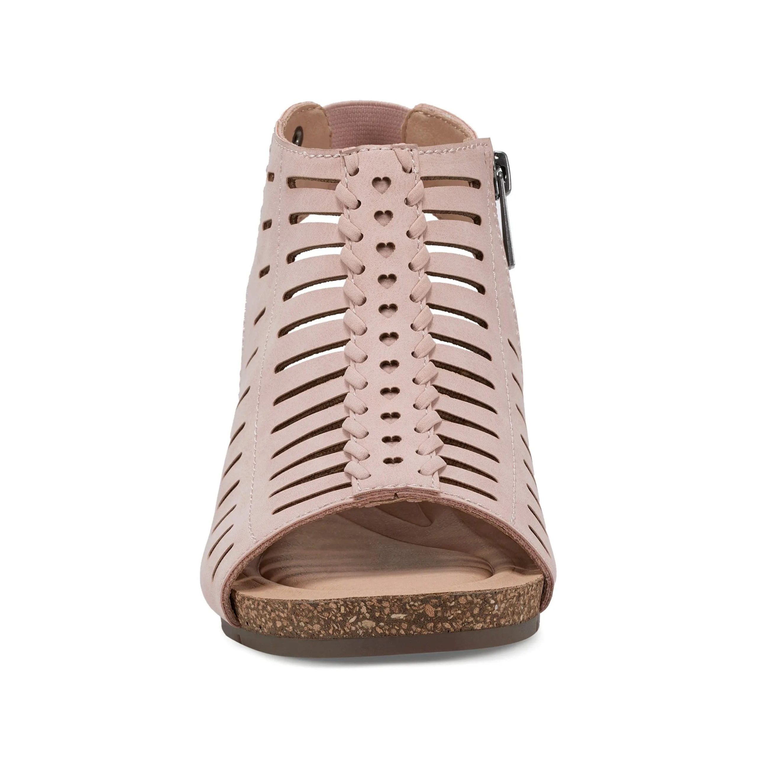 Hana Round Toe Laser Cut Dress Sandals - Image 3