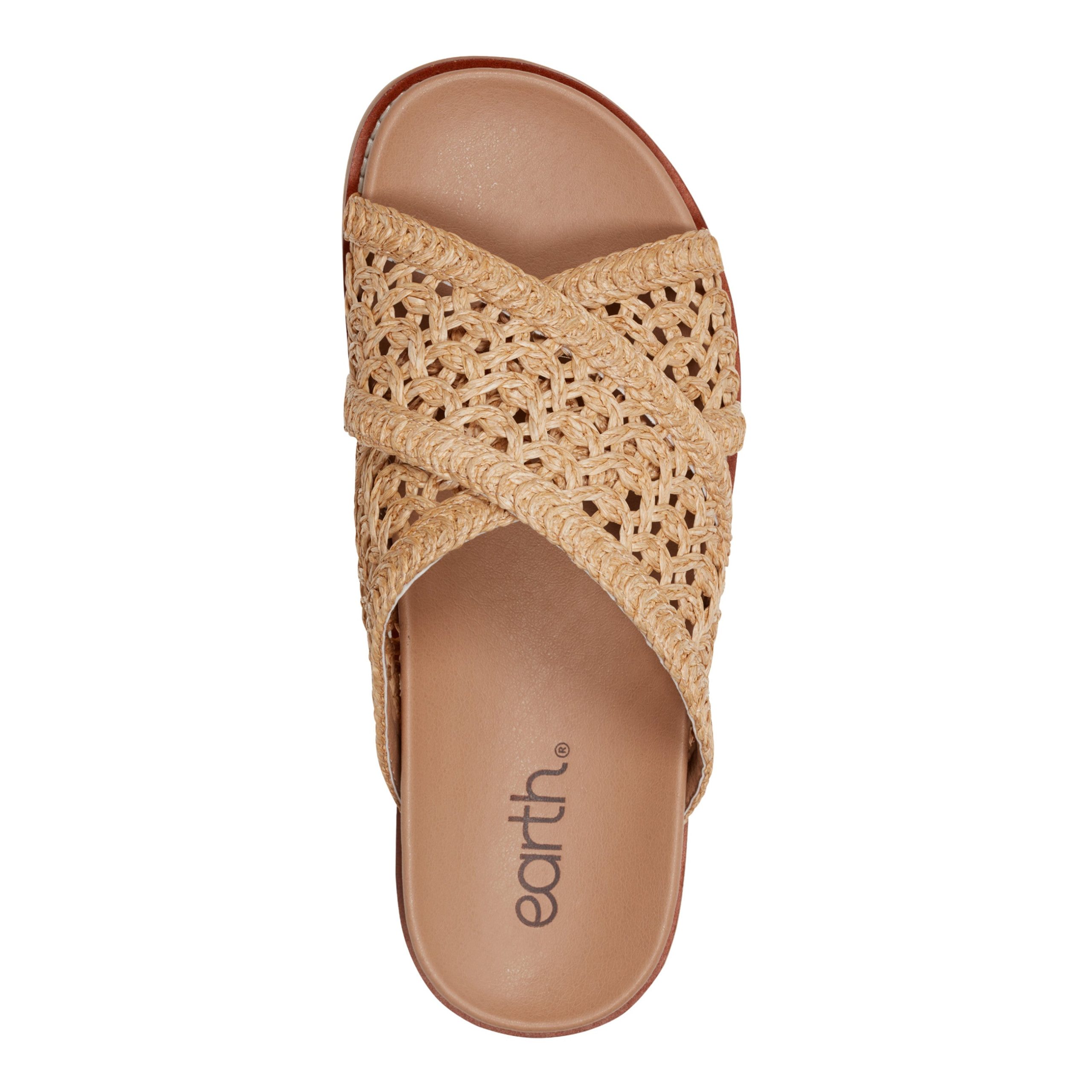 Flurry Round Toe Slip-on Flat Casual Sandals - Image 5