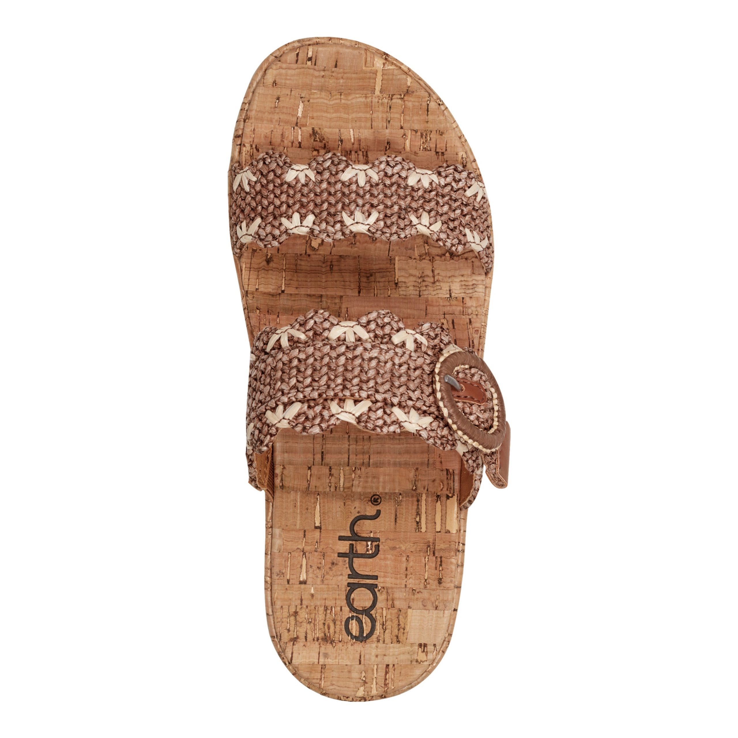 Subtle Slip-on Casual Platform Wedge Sandals - Image 5