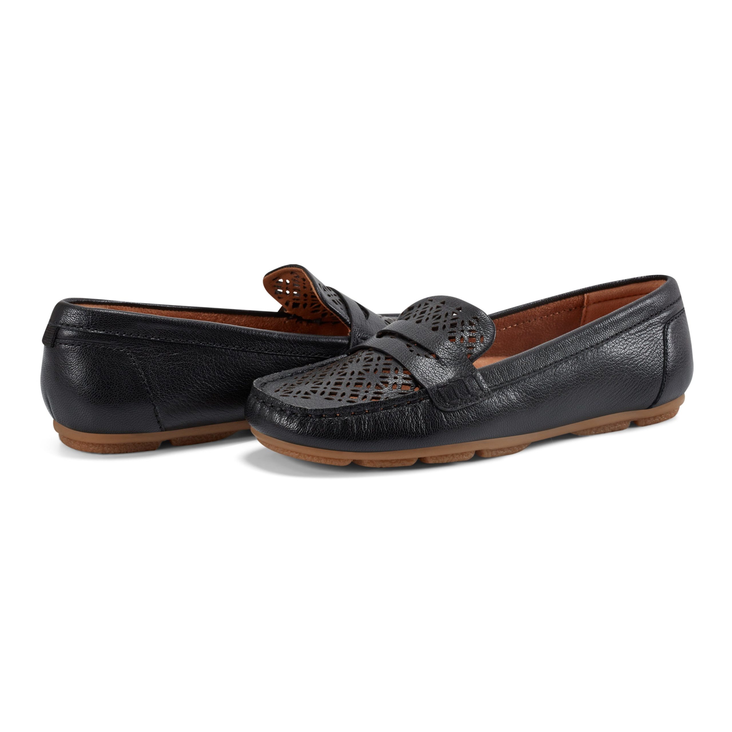 Remi Almond Toe Slip-on Casual Flat Loafers - Image 8