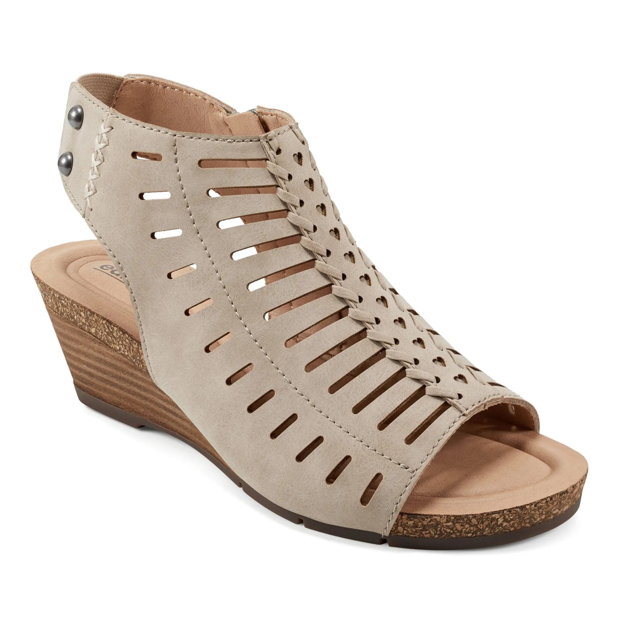 Hana Round Toe Laser Cut Dress Sandals - Image 2