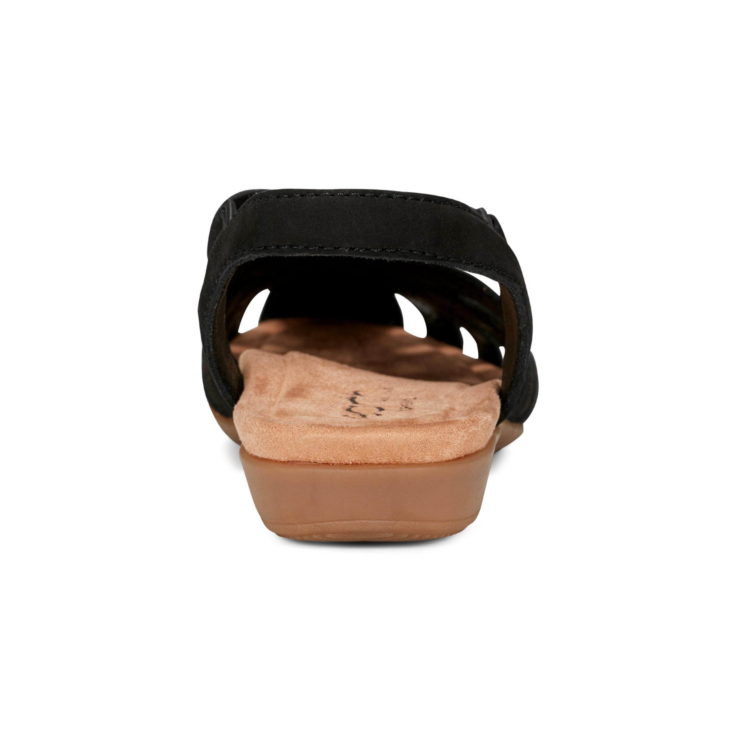 Briel Round Toe Casual Slingback Flat Sandals - Image 4