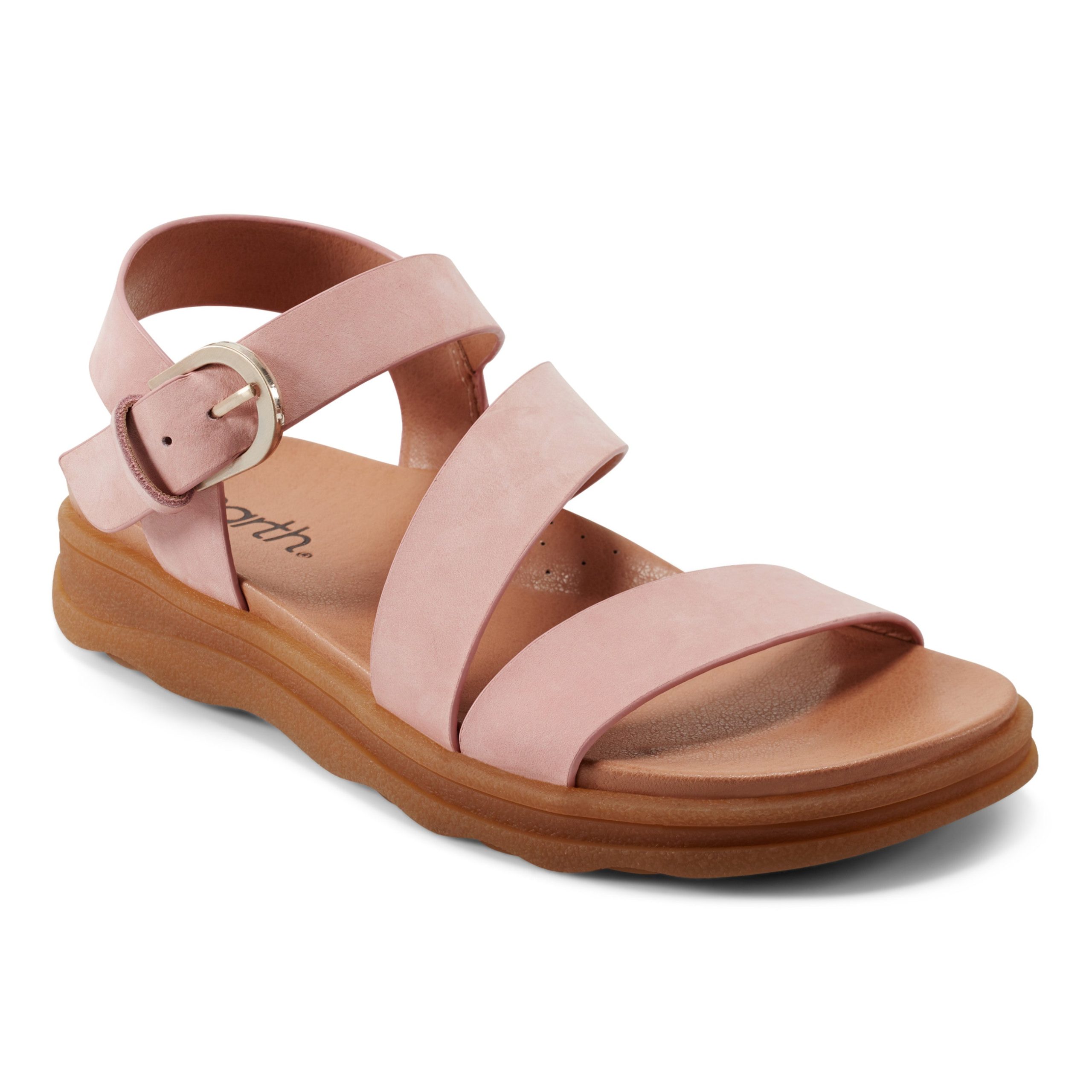 Lainey Casual Strappy Round Toe Flat Sandals - Image 2