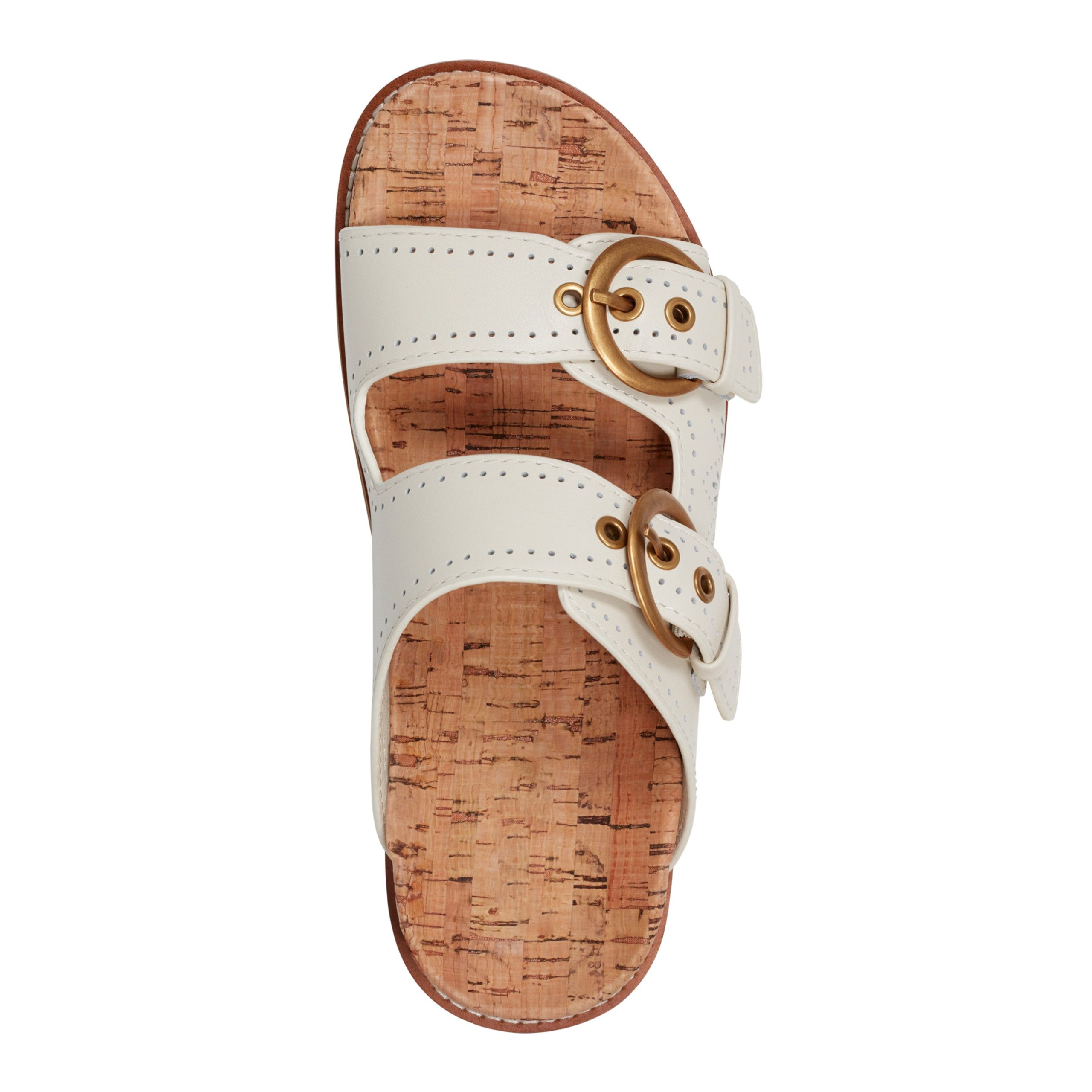 Francii Round Toe Casual Slip-on Flat Sandals - Image 5