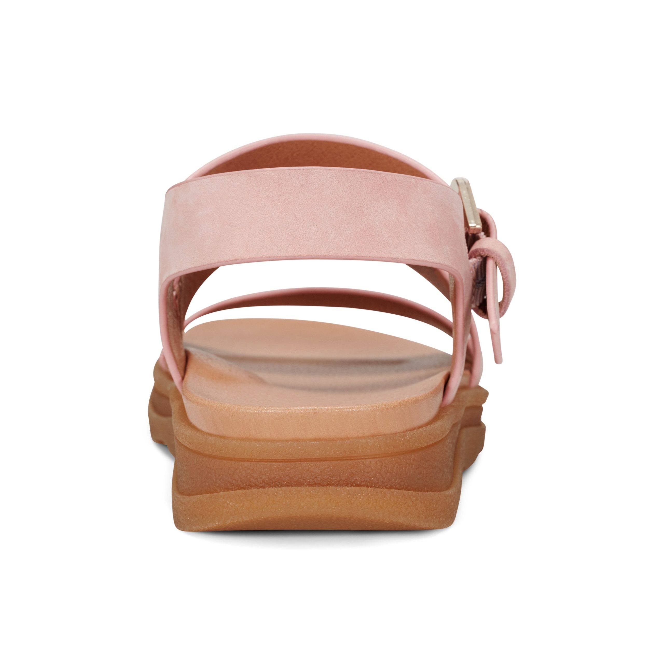 Lainey Casual Strappy Round Toe Flat Sandals - Image 4