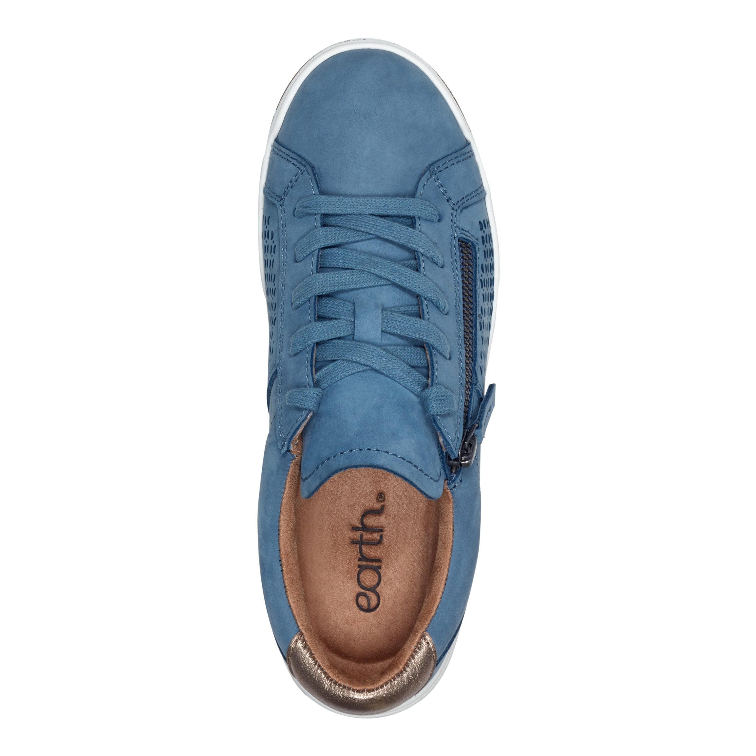 Netta Round Toe Casual Lace-up Sneakers - Image 5