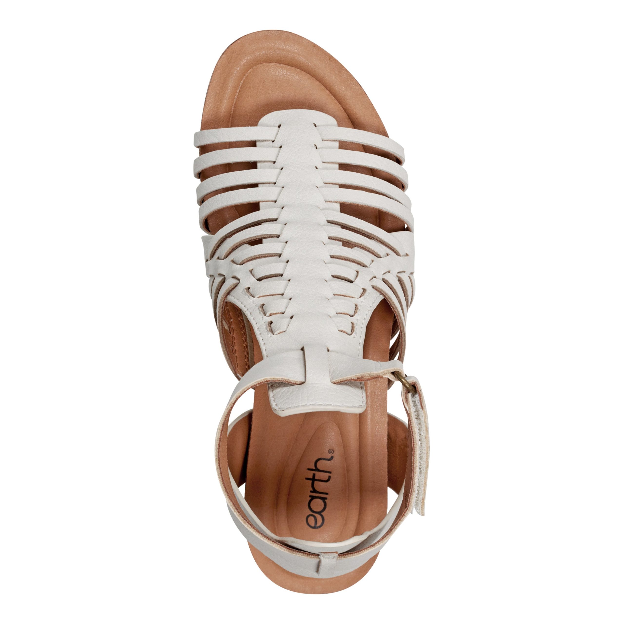 Hattie Round Toe Strappy Wedge Sandals - Image 5