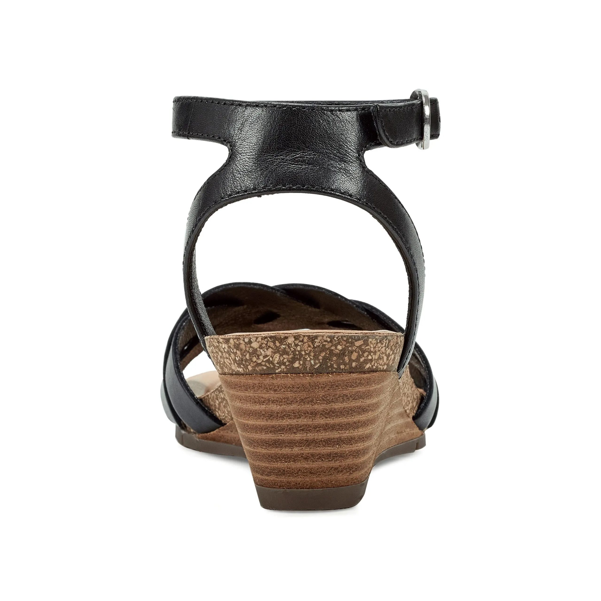 Herly Woven Strappy Stacked Heel Dress Sandals - Image 4