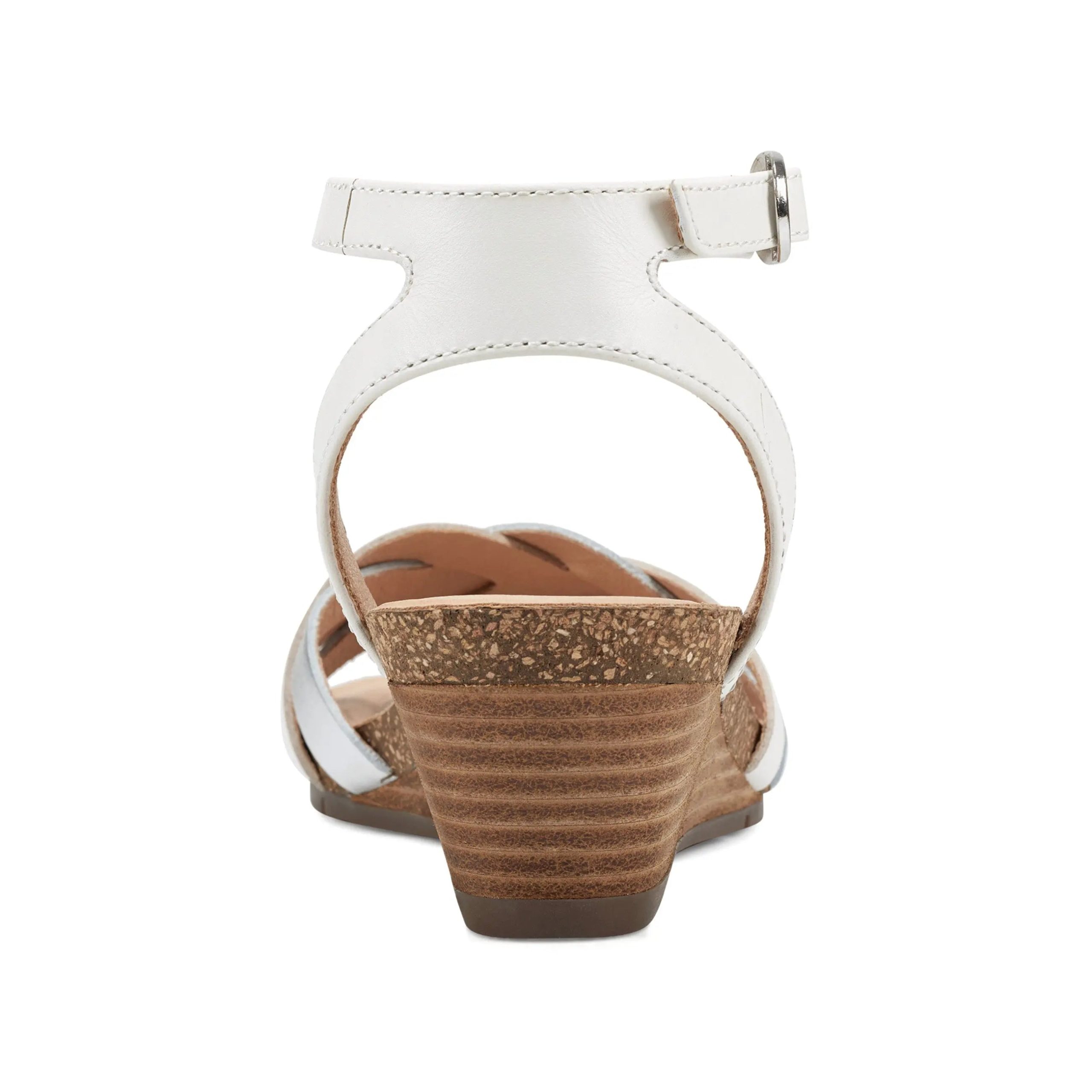 Herly Woven Strappy Stacked Heel Dress Sandals - Image 4