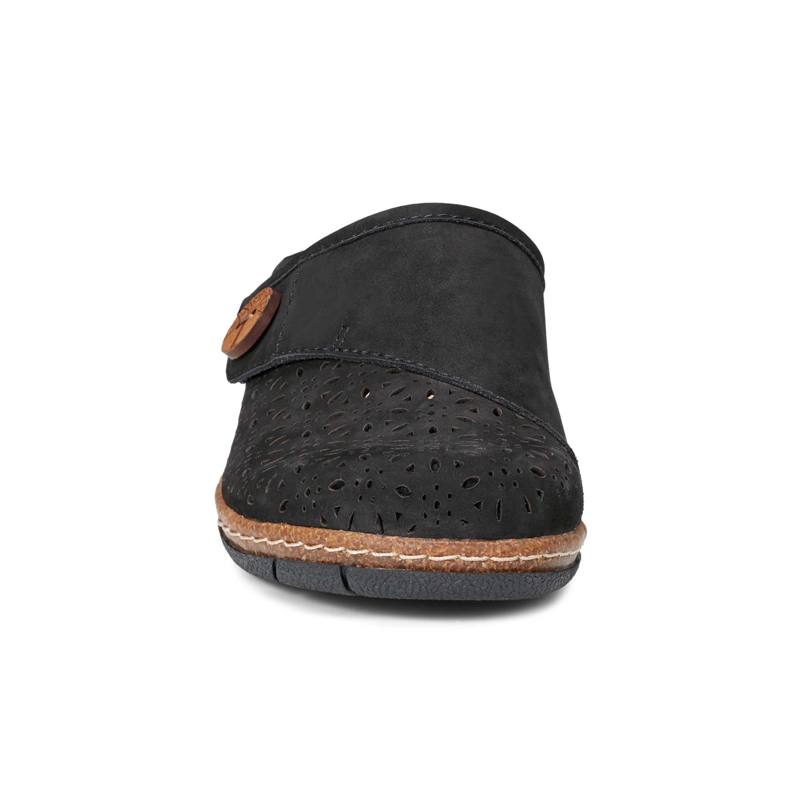 Erinn Round Toe Casual Slip-on Flat Clogs - Image 3