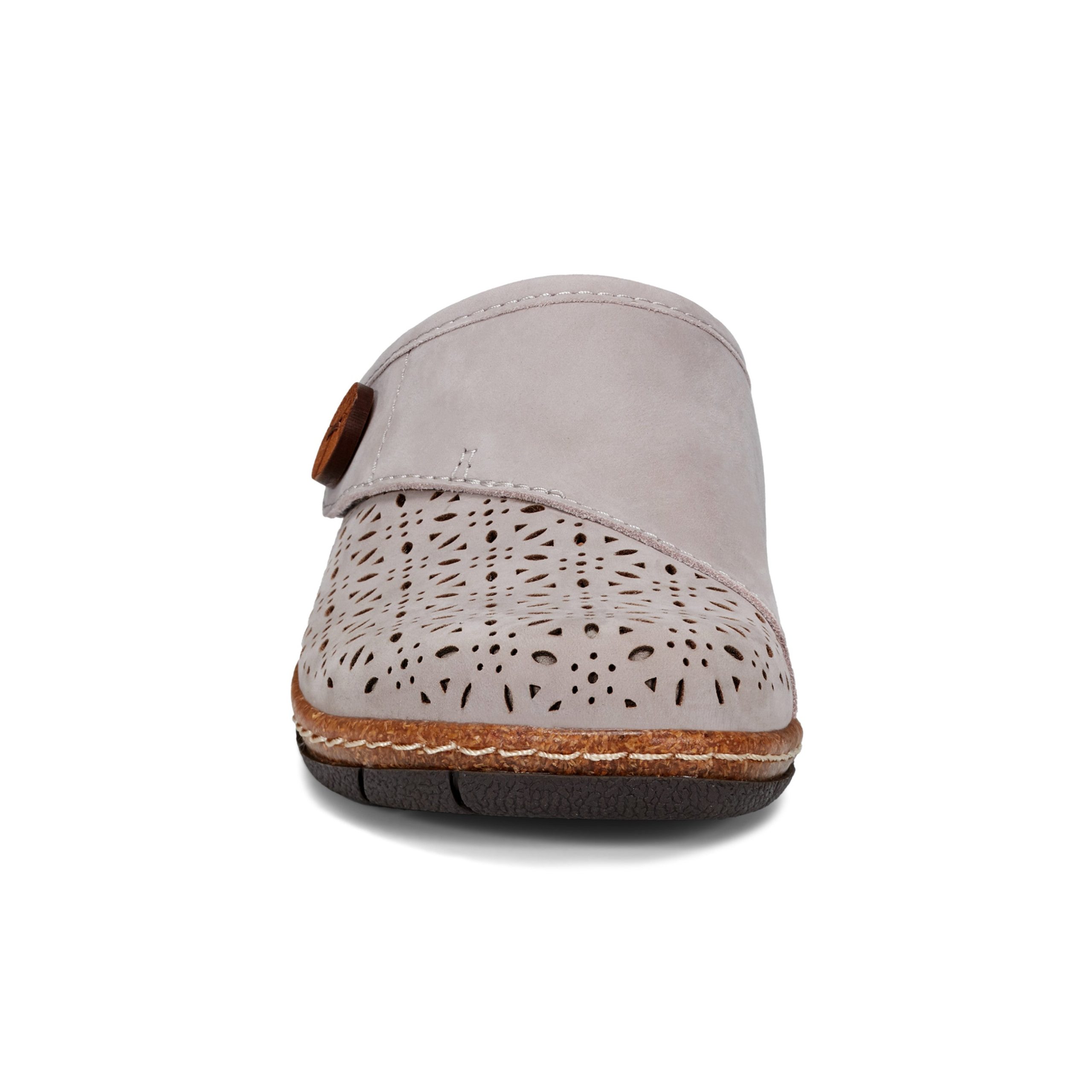 Erinn Round Toe Casual Slip-on Flat Clogs - Image 3