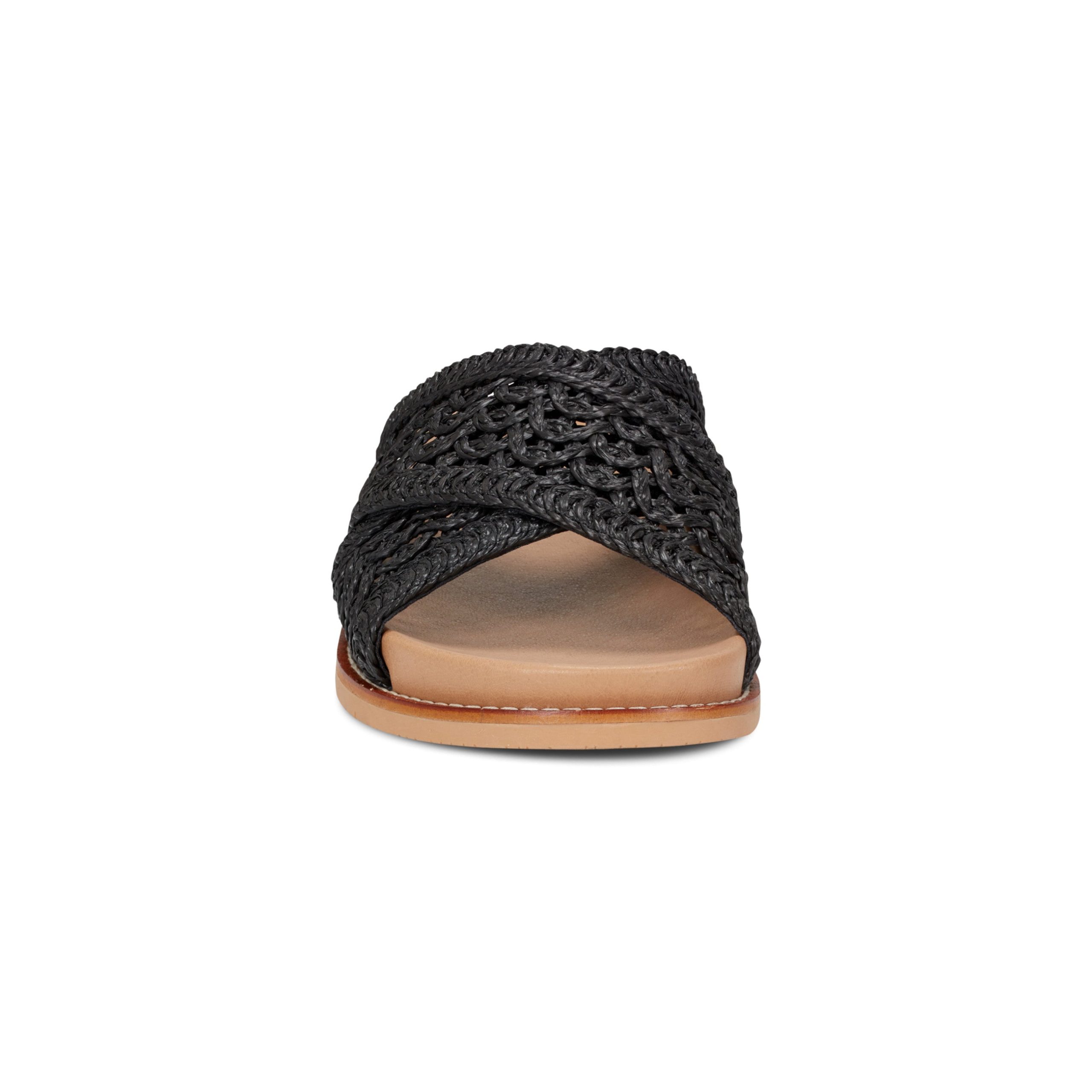 Flurry Round Toe Slip-on Flat Casual Sandals - Image 3