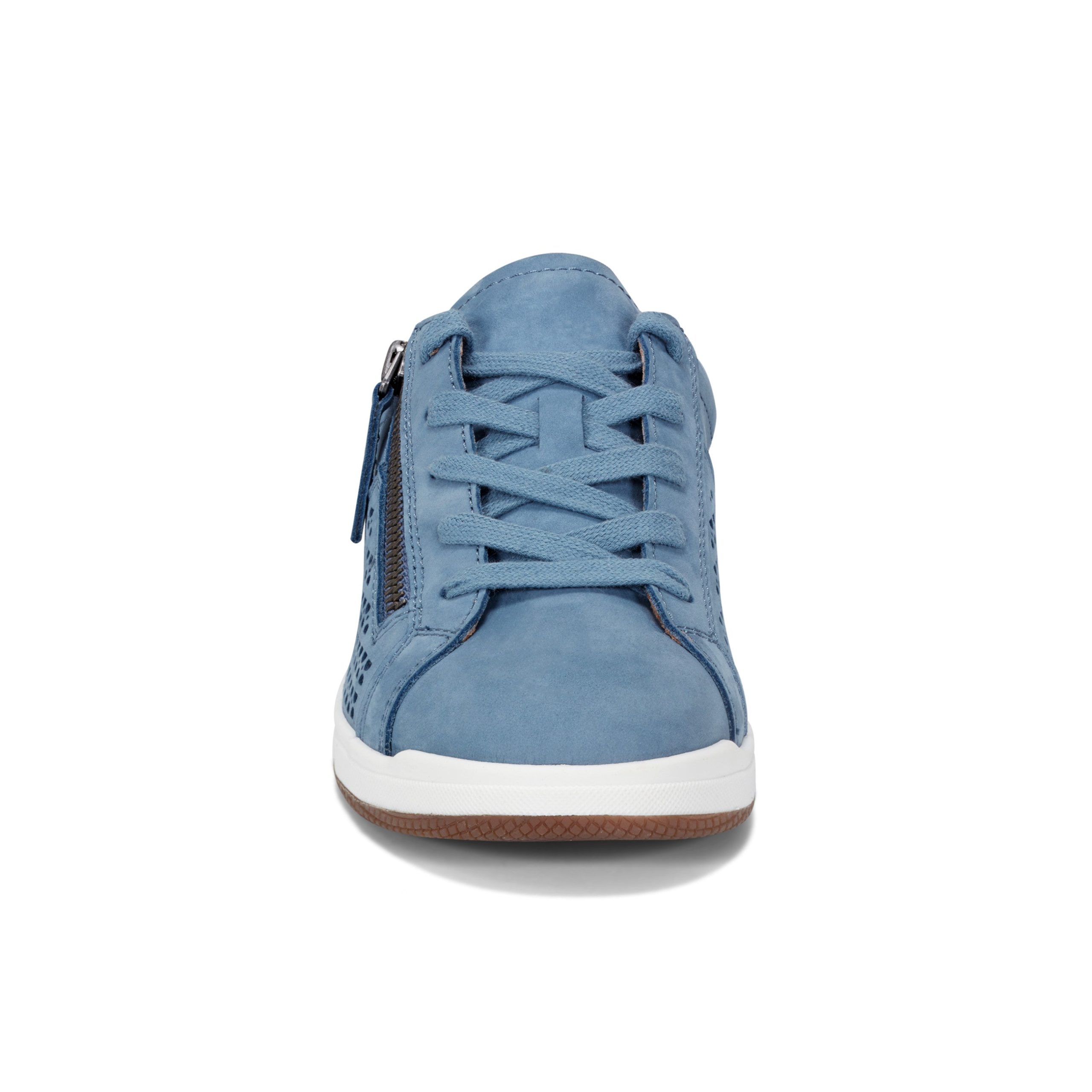 Netta Round Toe Casual Lace-up Sneakers - Image 3