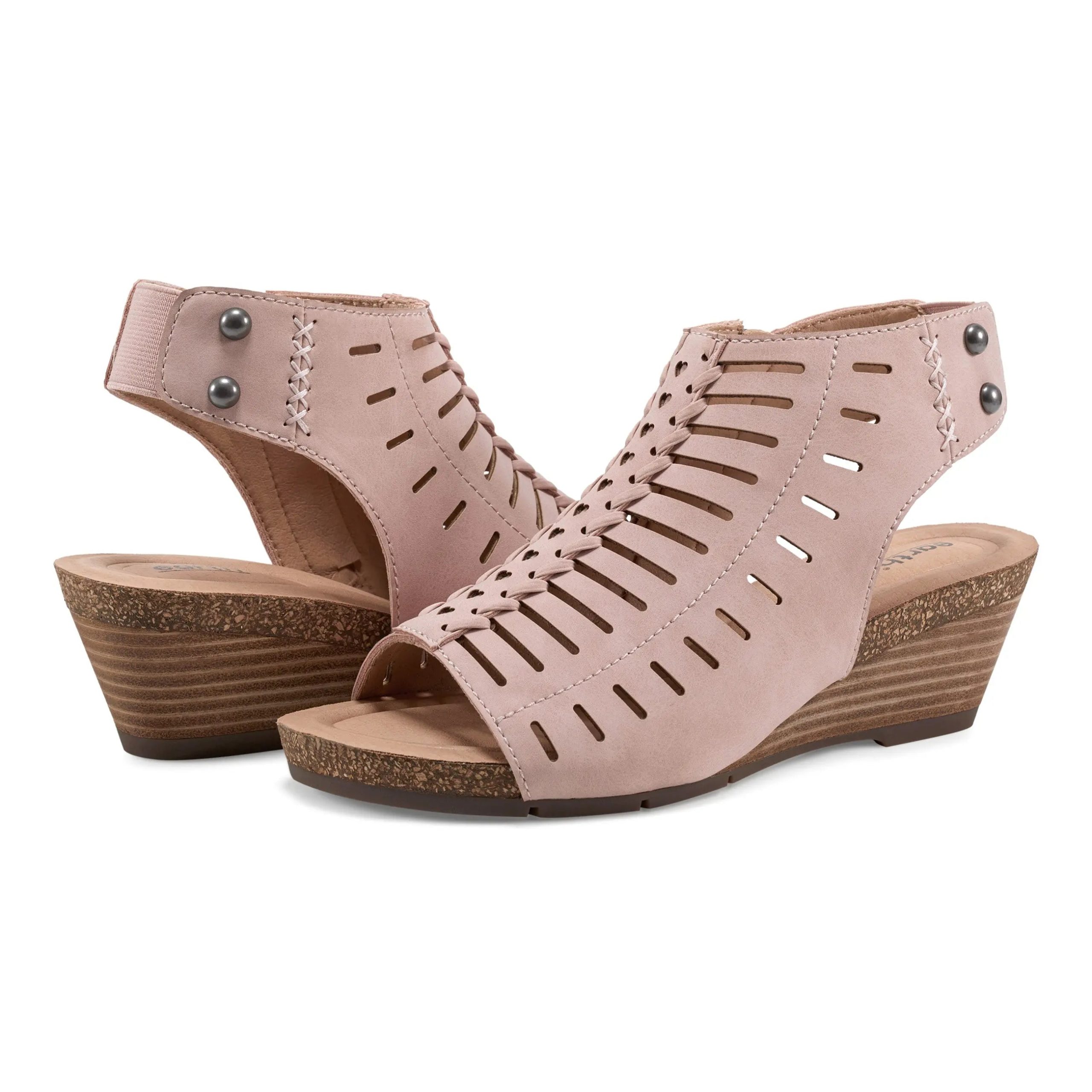 Hana Round Toe Laser Cut Dress Sandals - Image 8