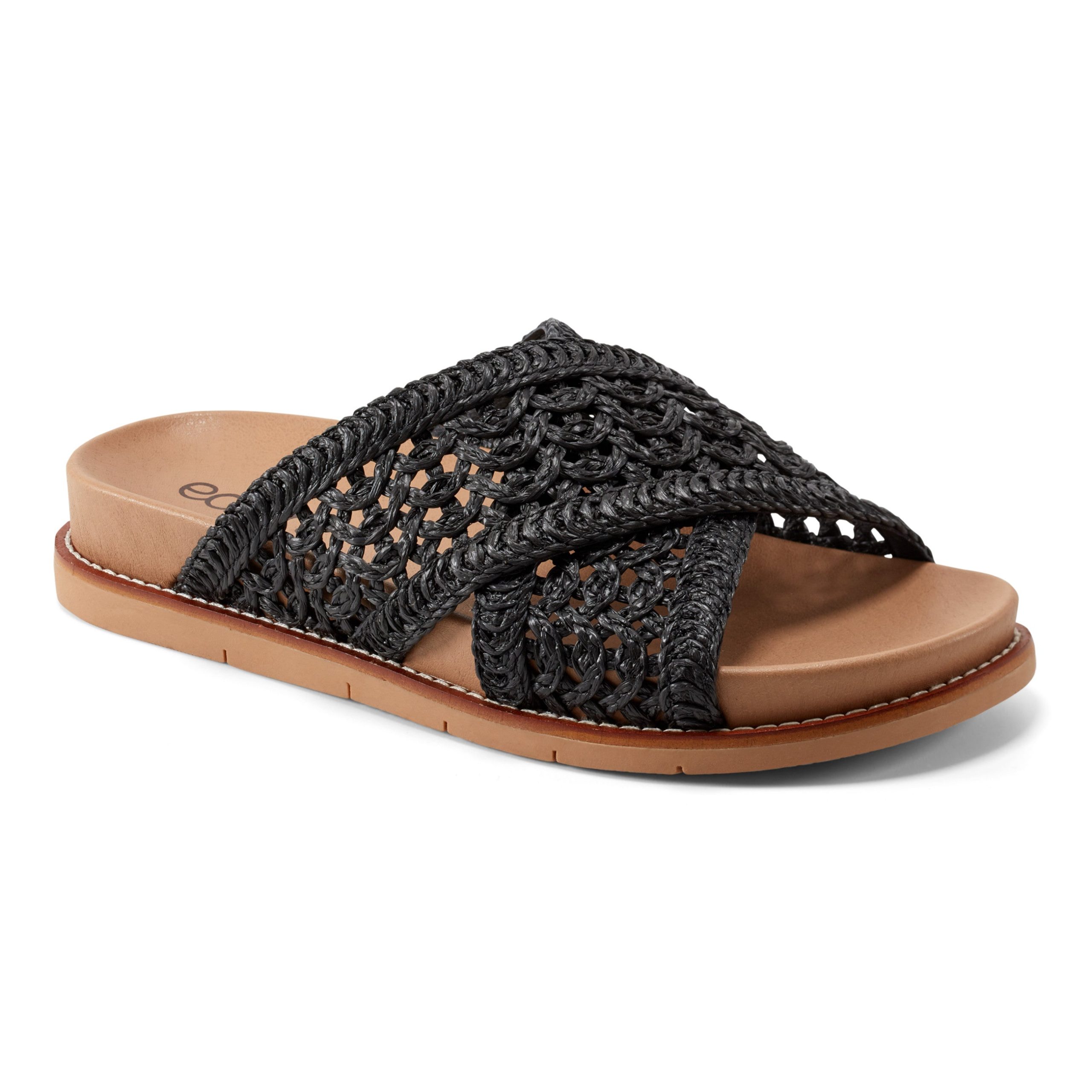 Flurry Round Toe Slip-on Flat Casual Sandals - Image 2