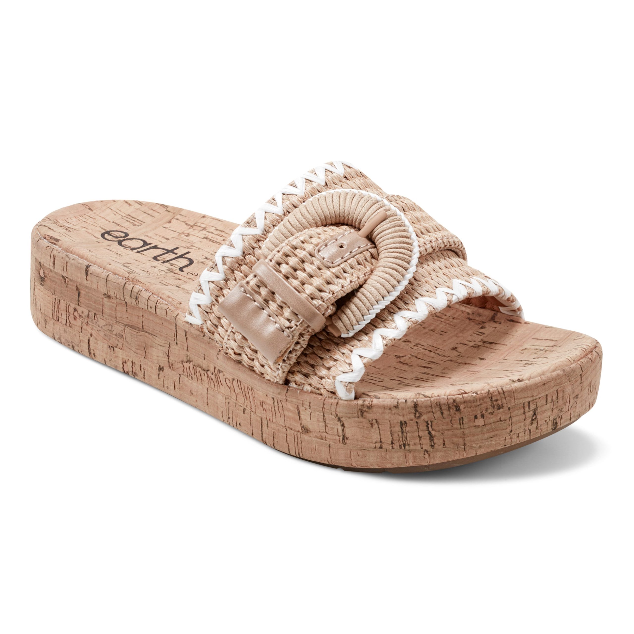 Samsy Casual Slip-on Wedge Platform Sandals - Image 2