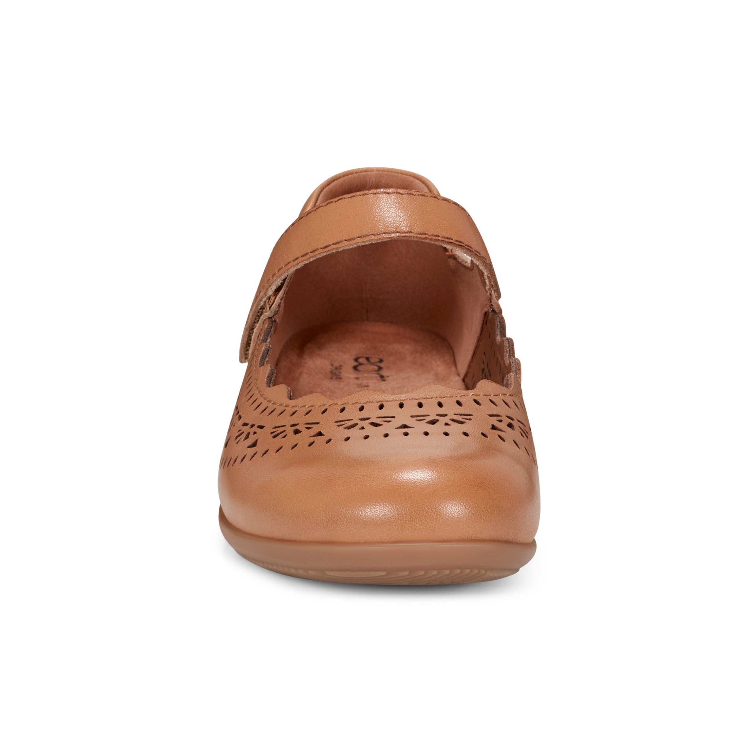 Brady Round Toe Adjustable Strap Casual Flats - Image 3