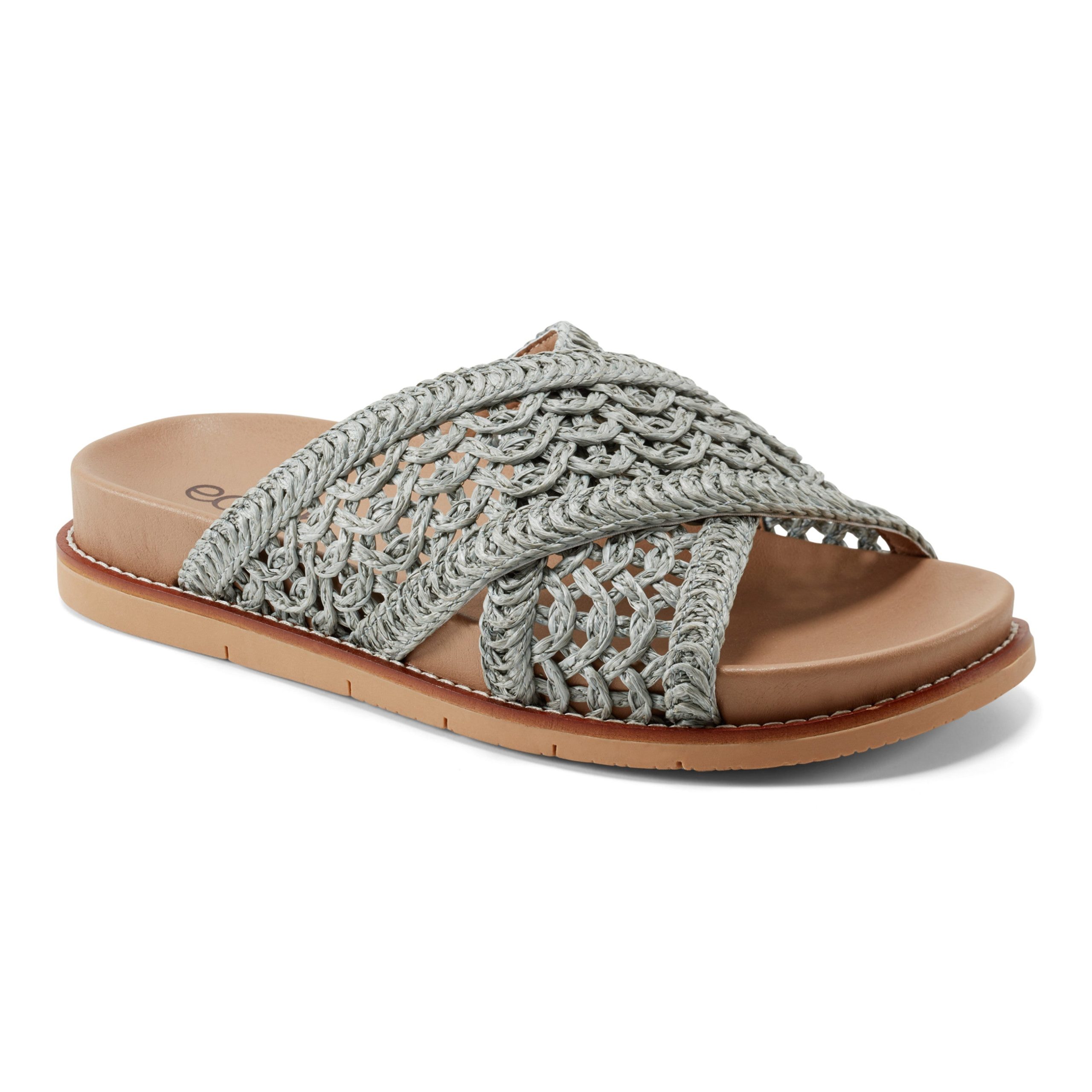 Flurry Round Toe Slip-on Flat Casual Sandals - Image 2