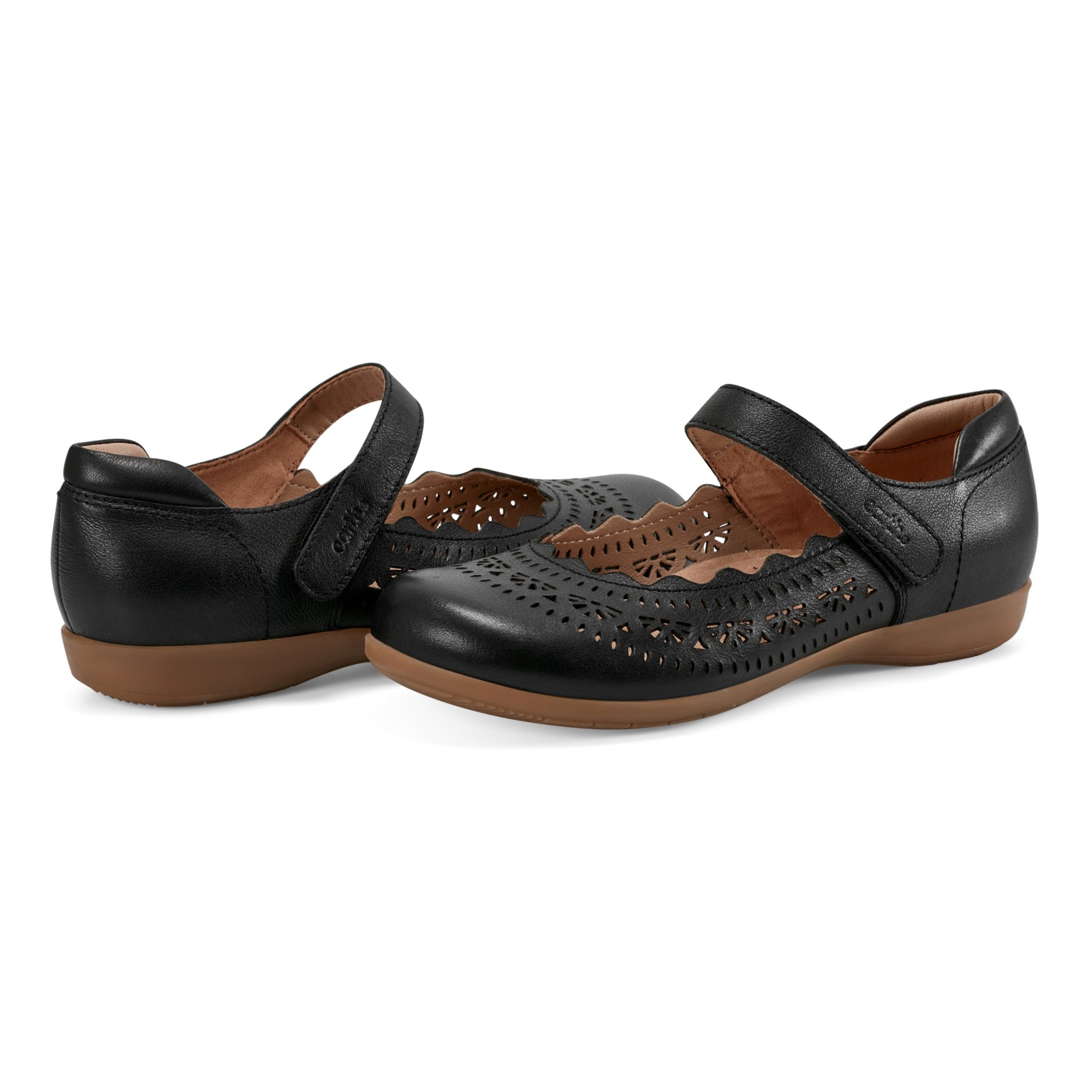 Brady Round Toe Adjustable Strap Casual Flats - Image 8