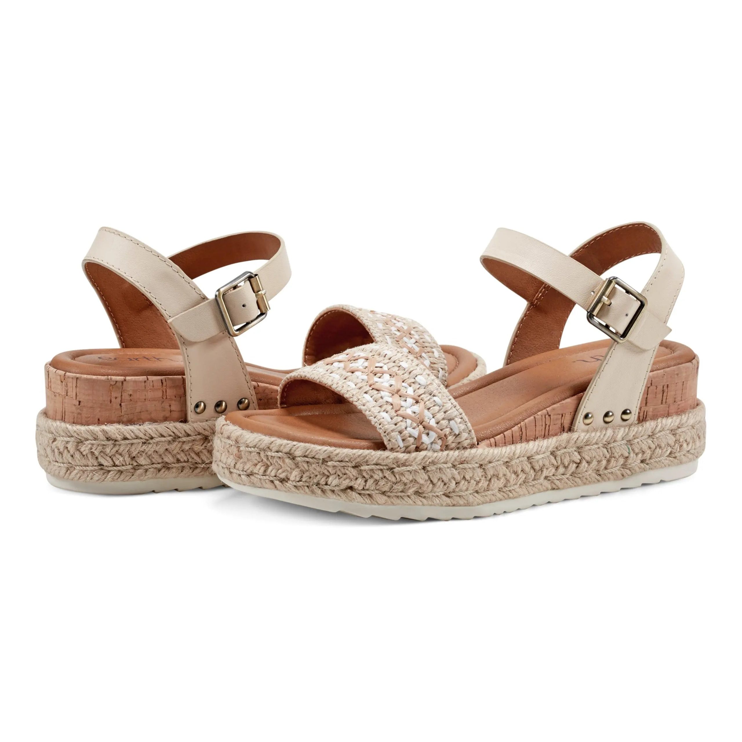 Collins Platform Wedge Ankle Strap Sandals - Image 8