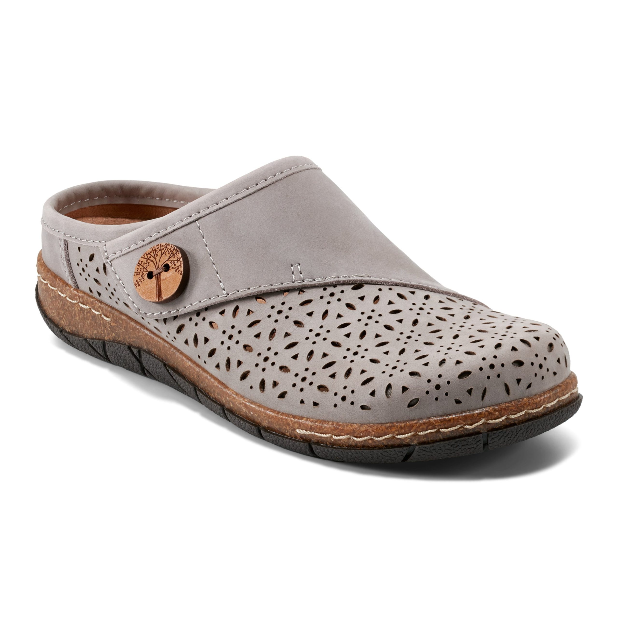 Erinn Round Toe Casual Slip-on Flat Clogs - Image 2