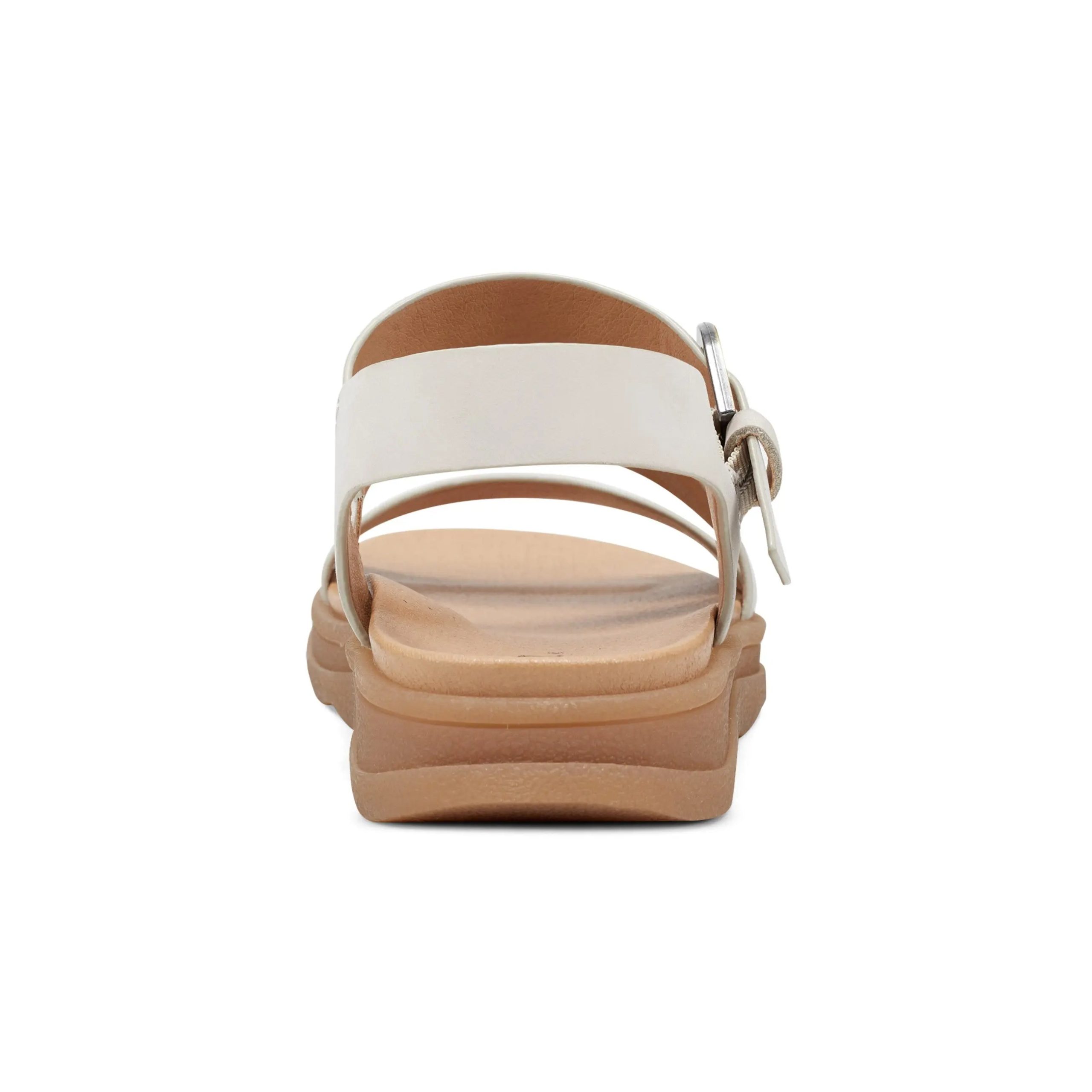 Lainey Casual Strappy Round Toe Flat Sandals - Image 4