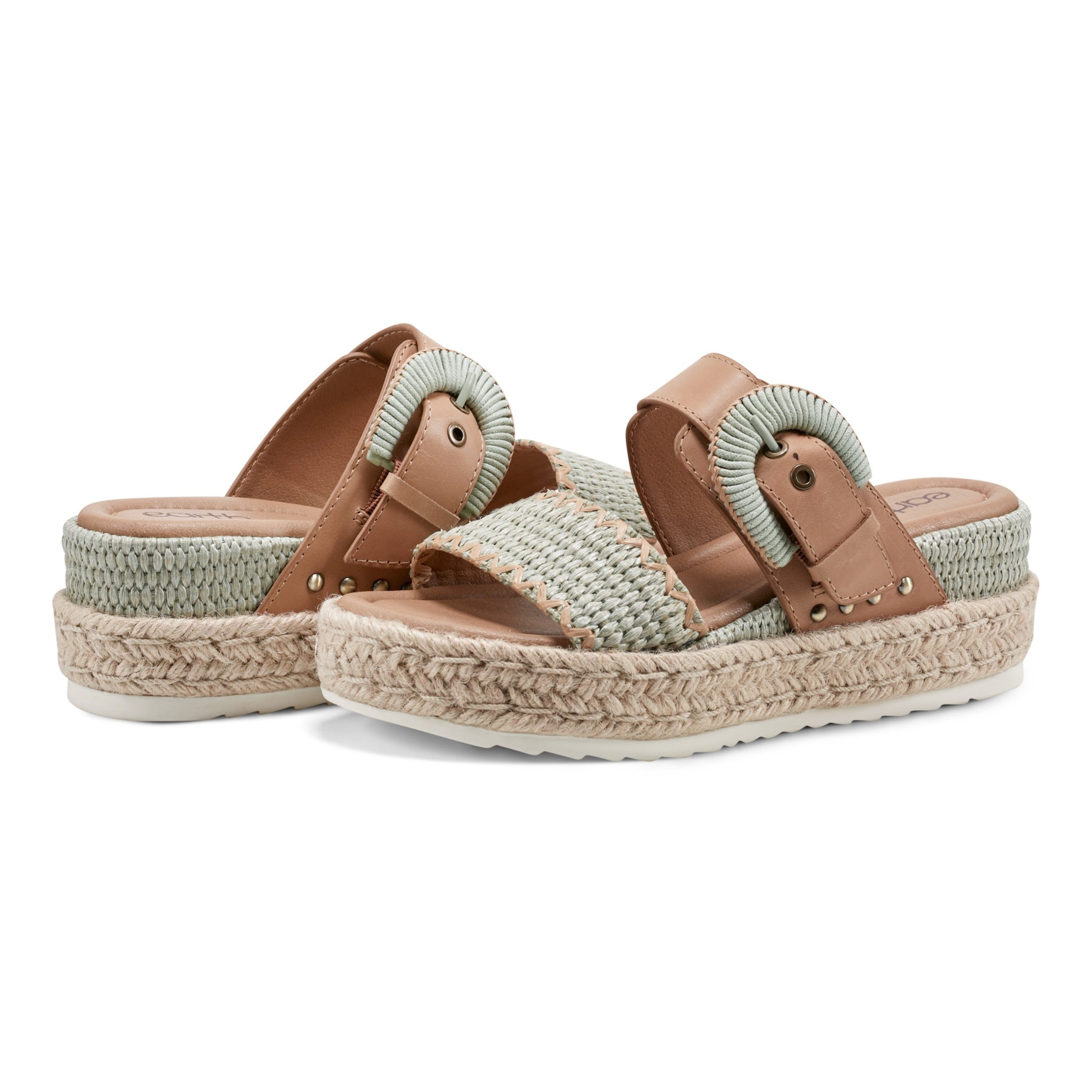 Colla Platform Wedge Slip-On Sandals - Image 8
