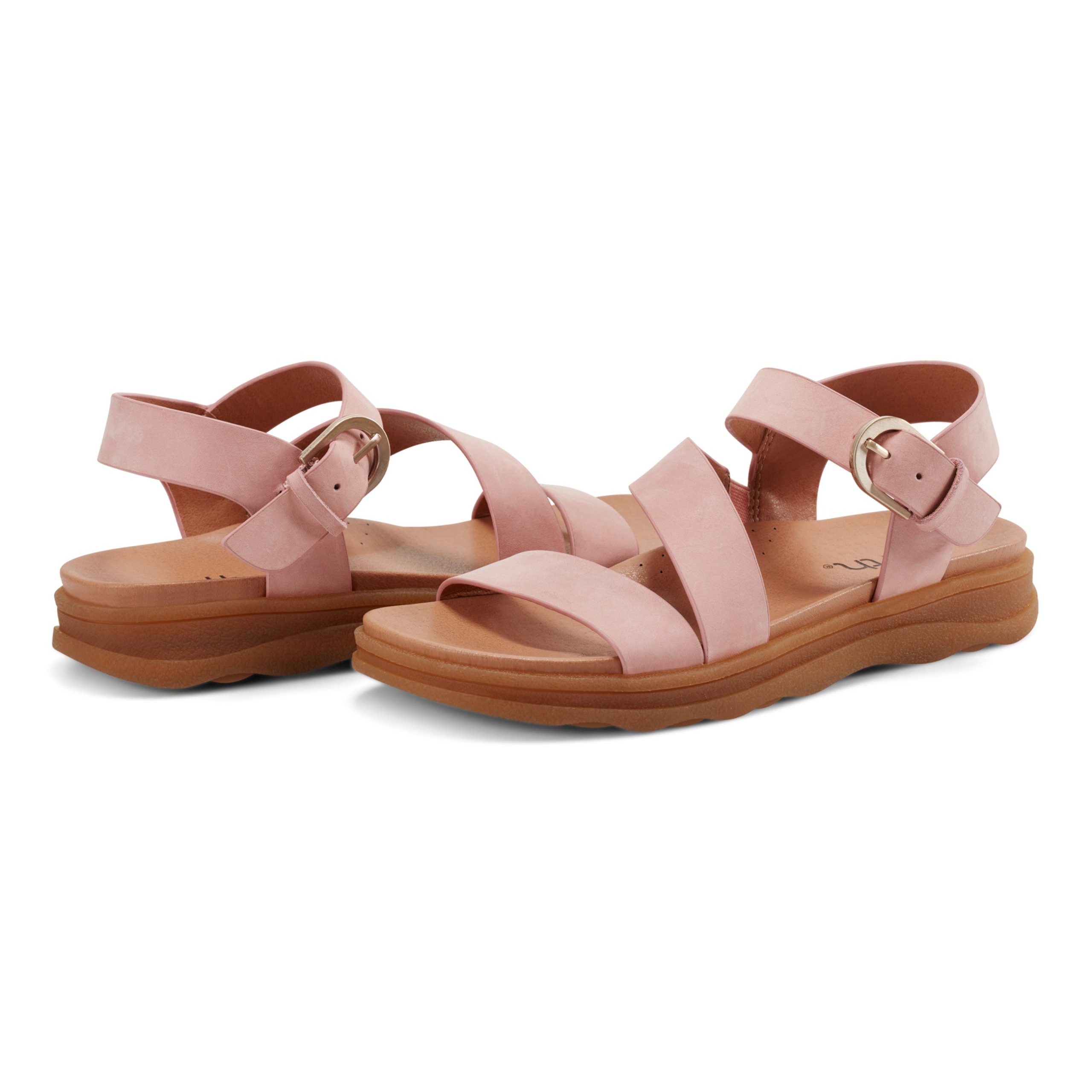 Lainey Casual Strappy Round Toe Flat Sandals - Image 8