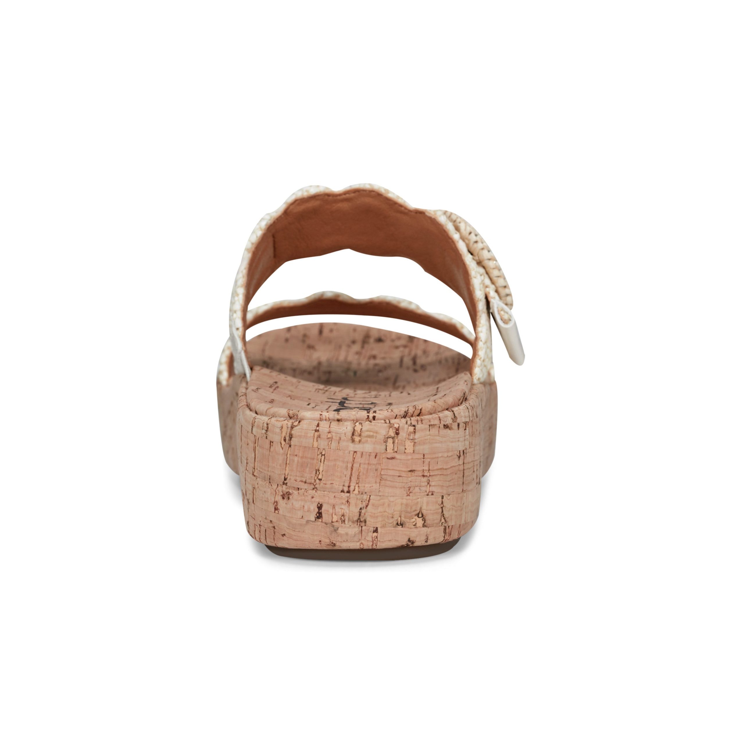 Subtle Slip-on Casual Platform Wedge Sandals - Image 4